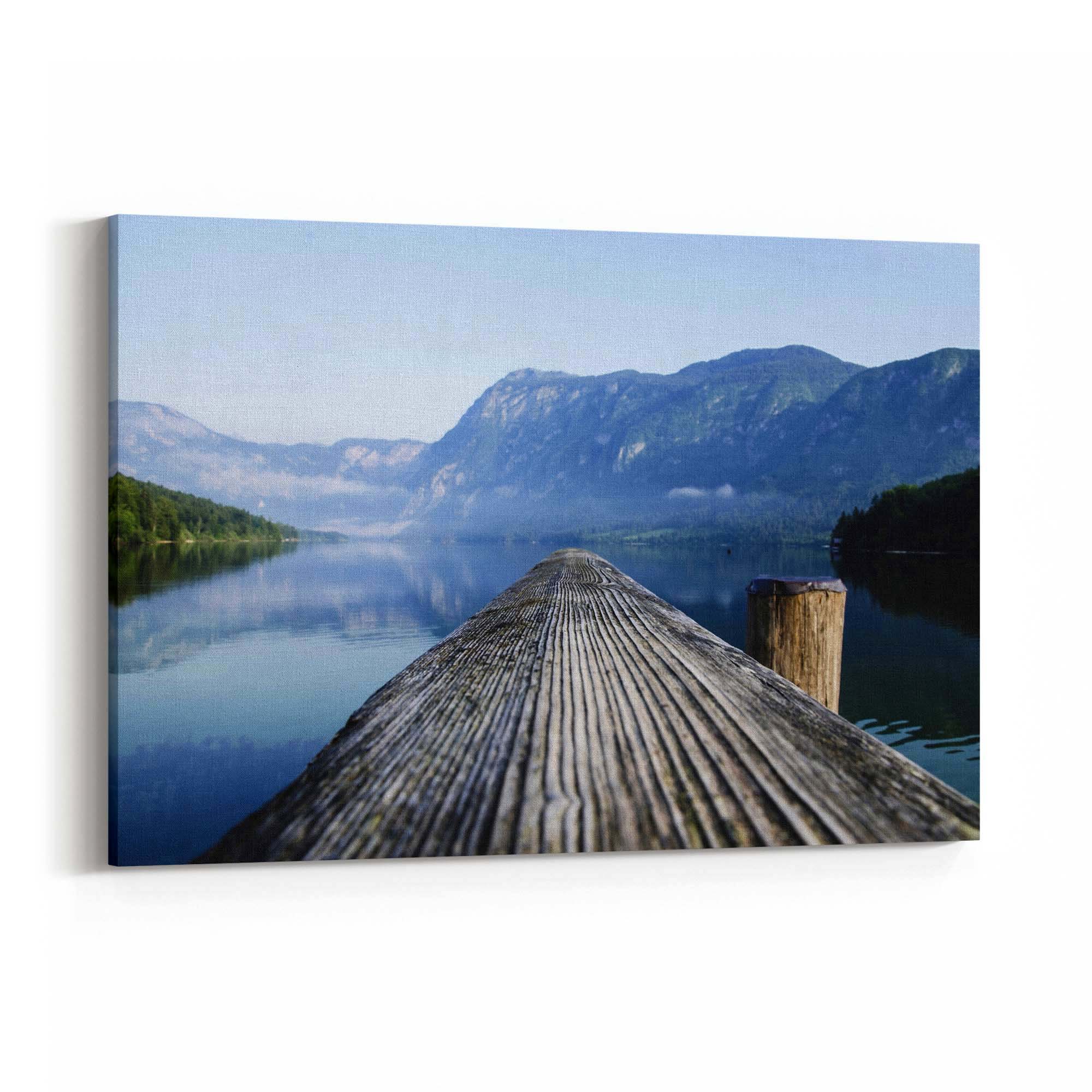 Lookout Lake Landscape Photograph Wall Art - The Affordable Art Company
