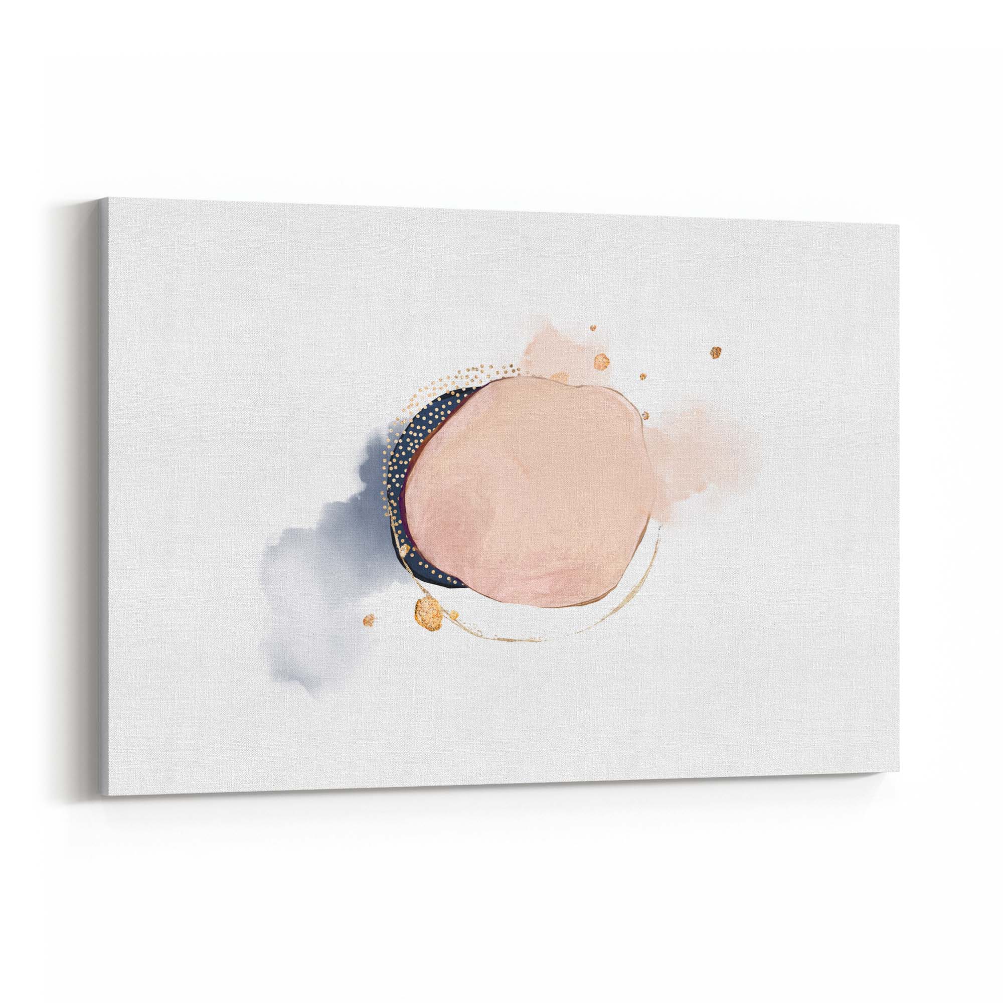 Abstract Art | Wall Print - Pastel Pink