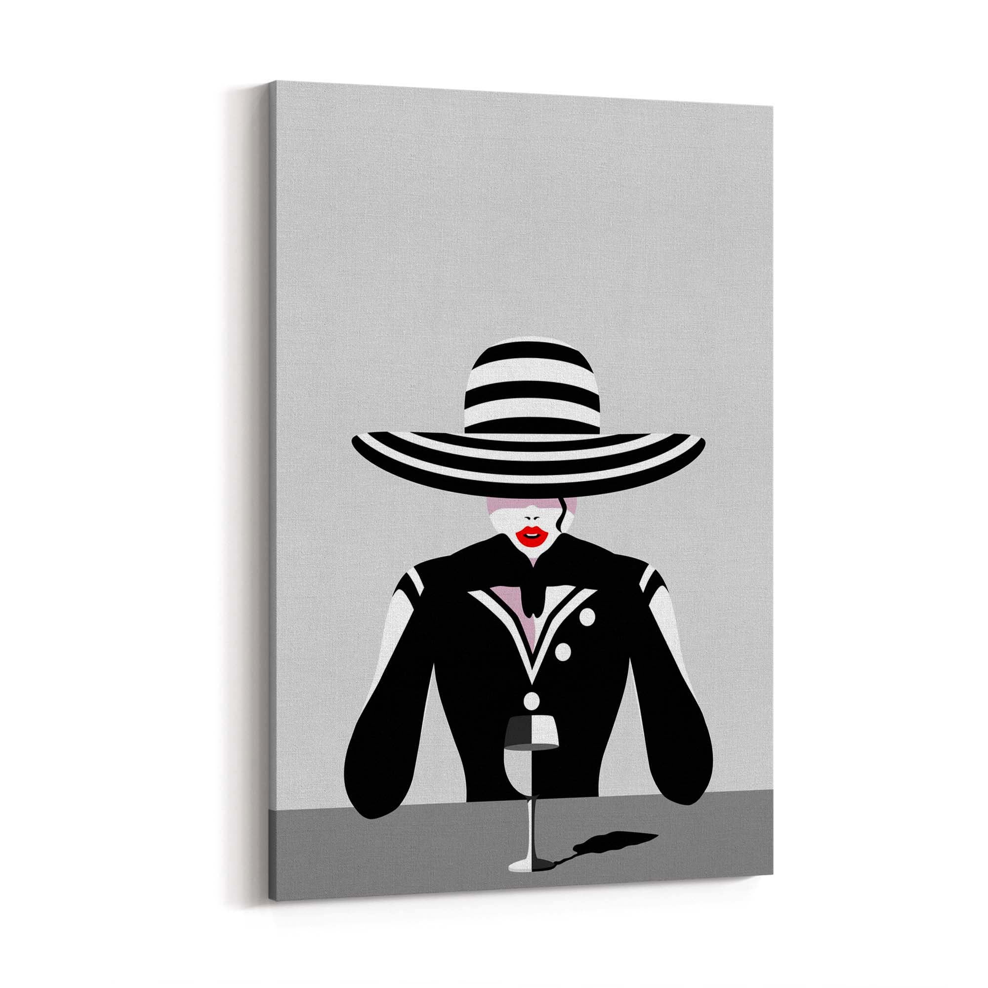 Retro Black and White Wall Art - The Affordable Art Company