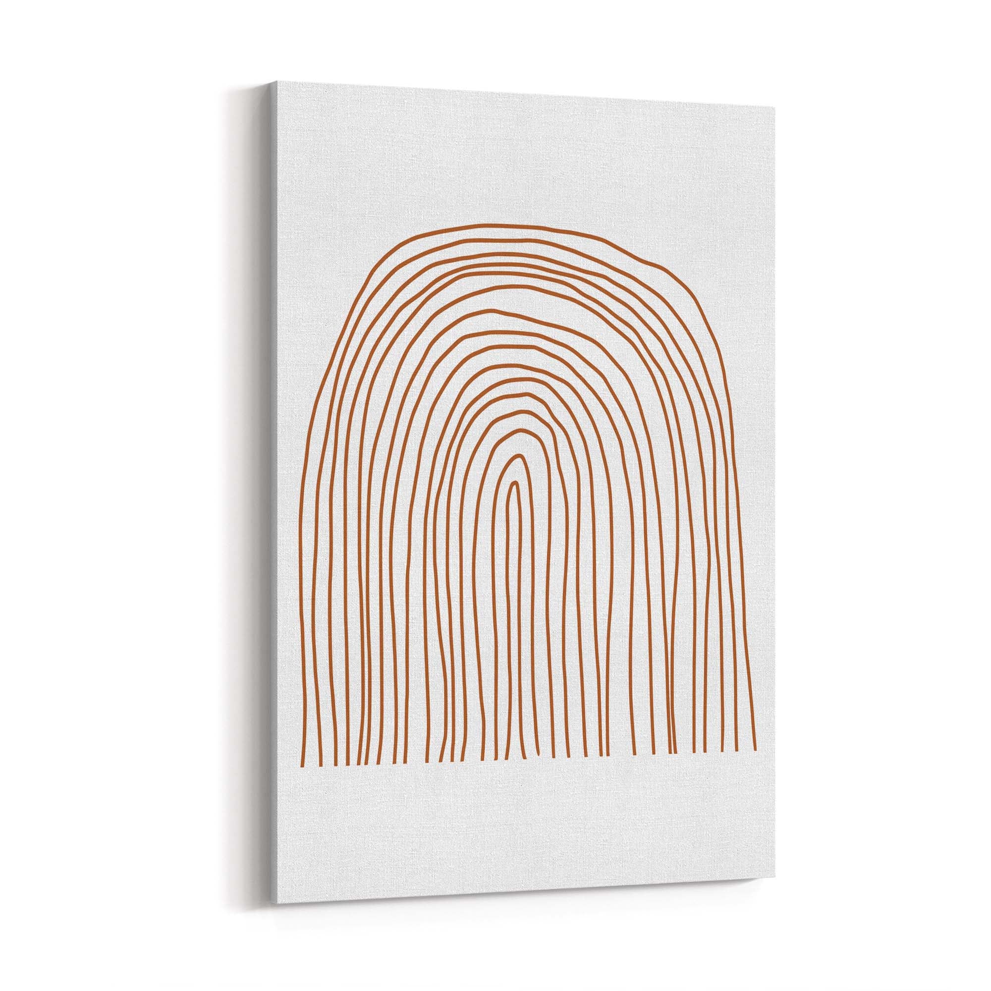 Minimal Lines Abstract Wall Art #2 - The Affordable Art Company