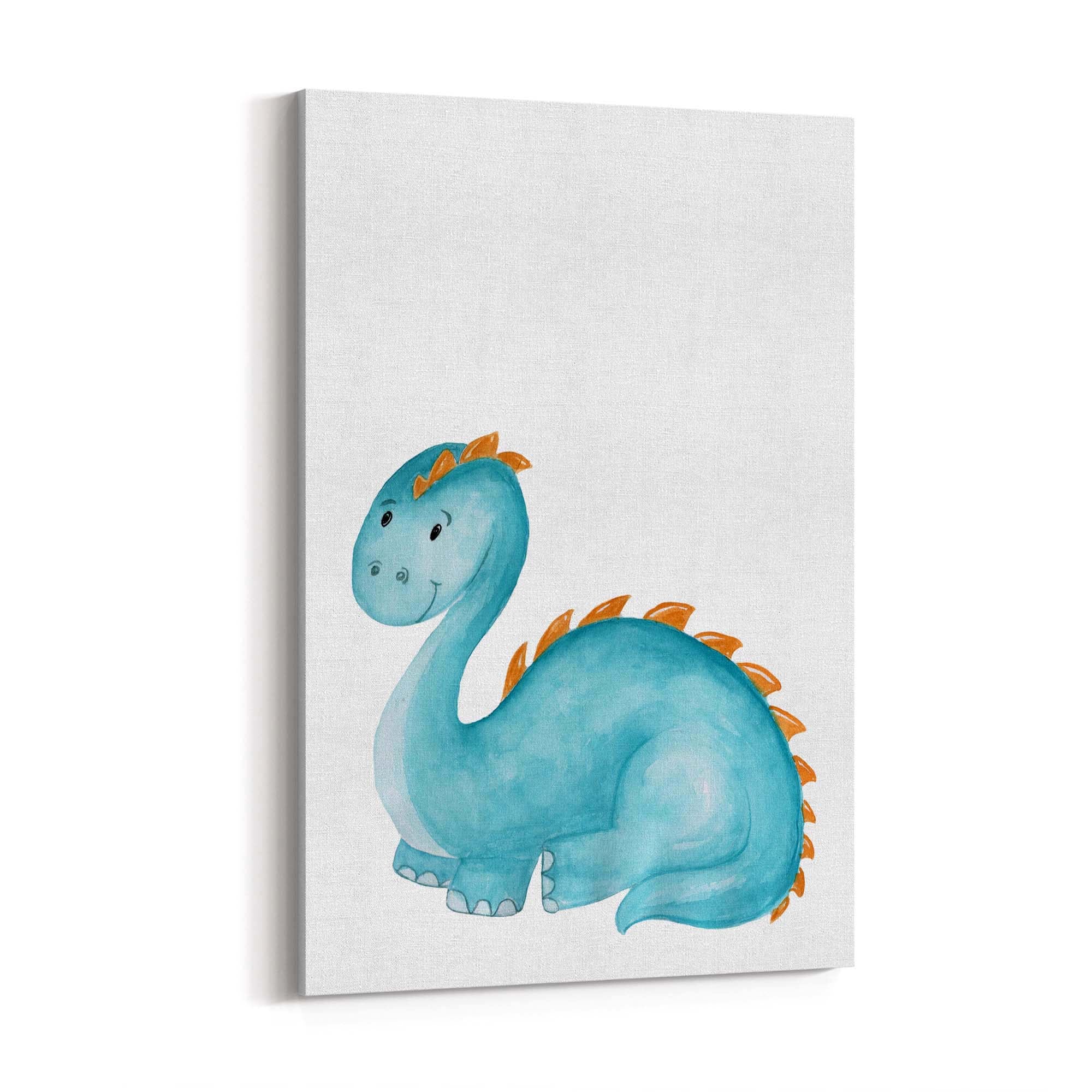 Cute Cartoon Dinosaur Boys Bedroom Wall Art #7 - The Affordable Art Company