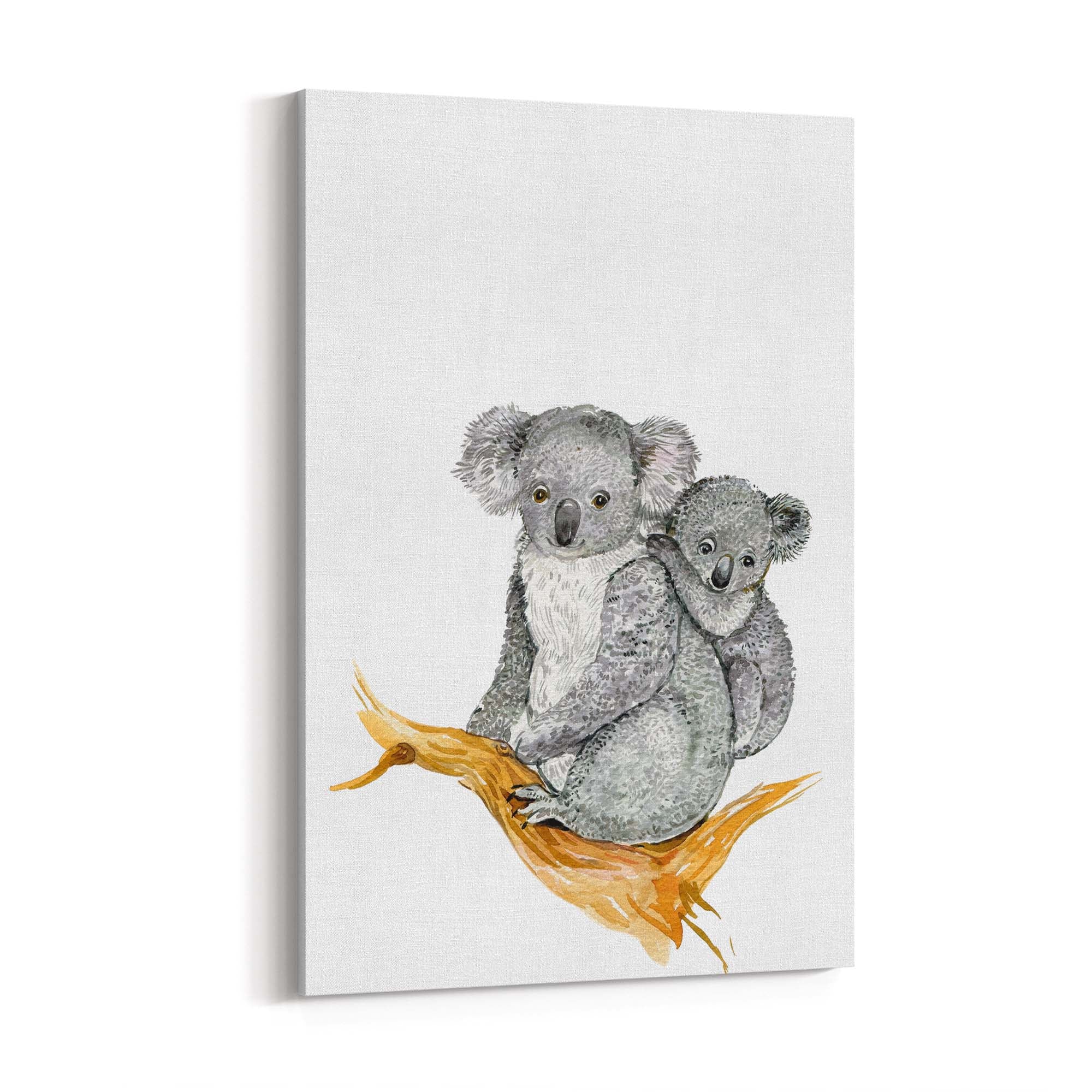 Australian Koala Painting Animal Nursery Wall Art #1 - The Affordable Art Company
