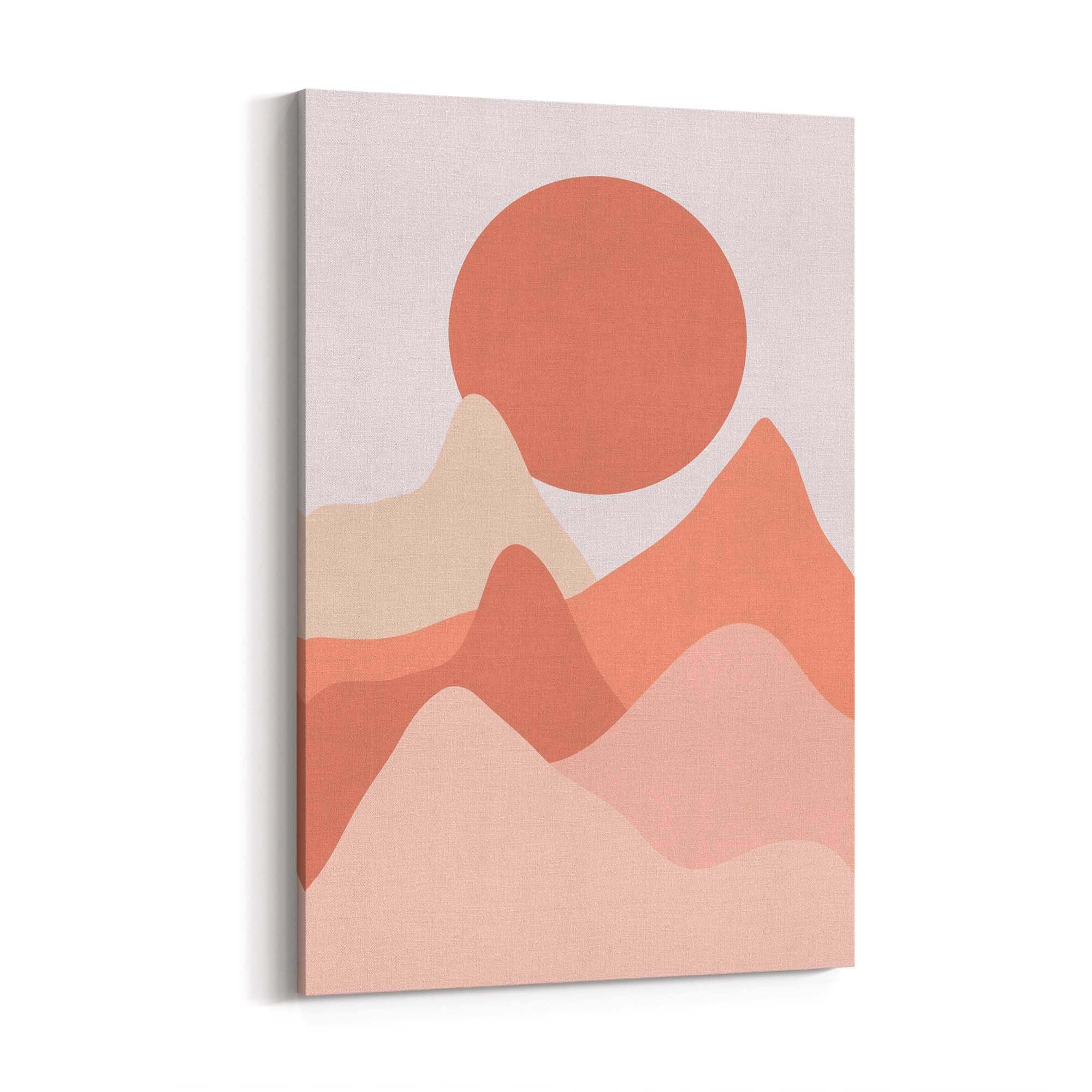 Minimal Mountain Wall Art - The Affordable Art Company