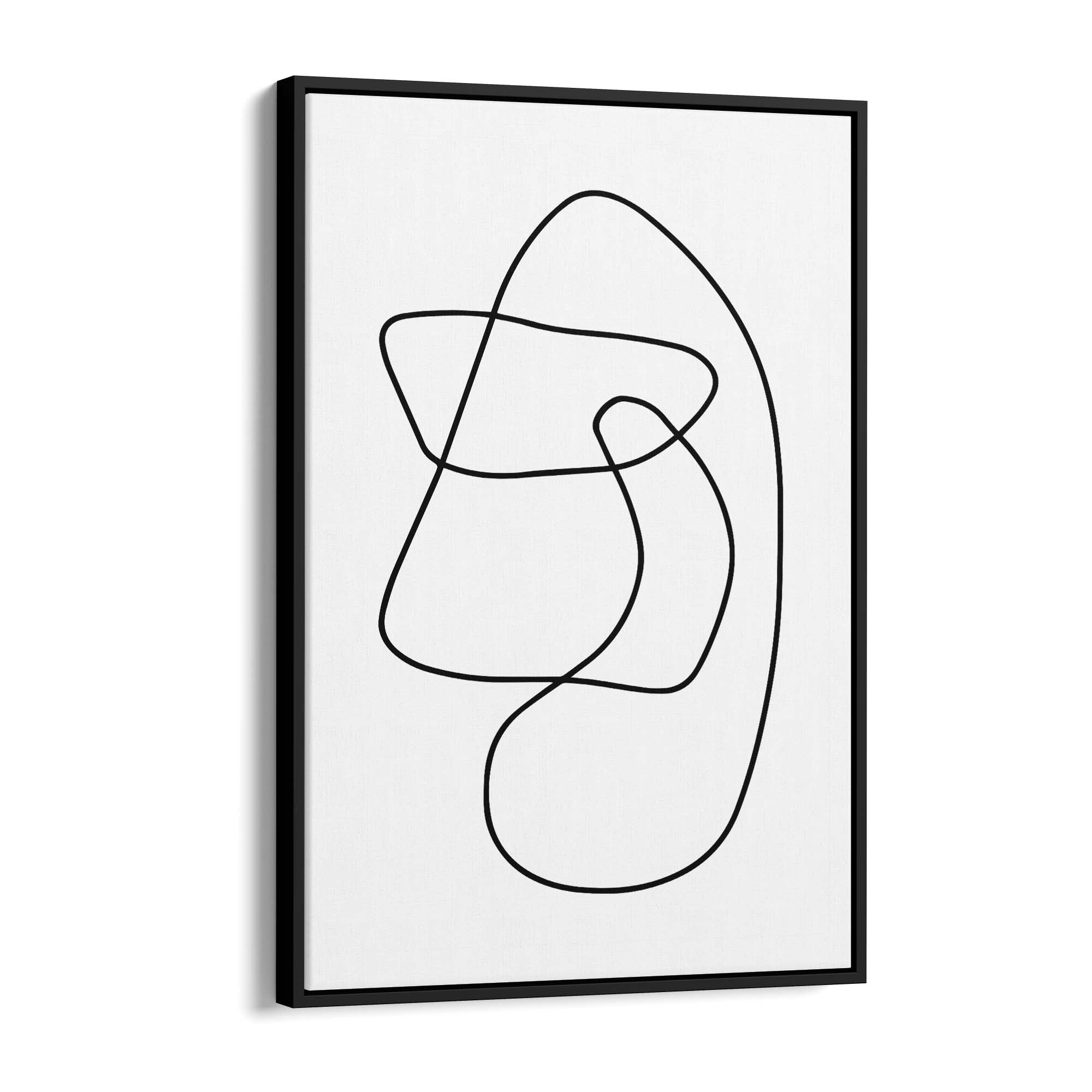 Minimal Abstract Modern Line Artwork Wall Art #3 - The Affordable Art Company