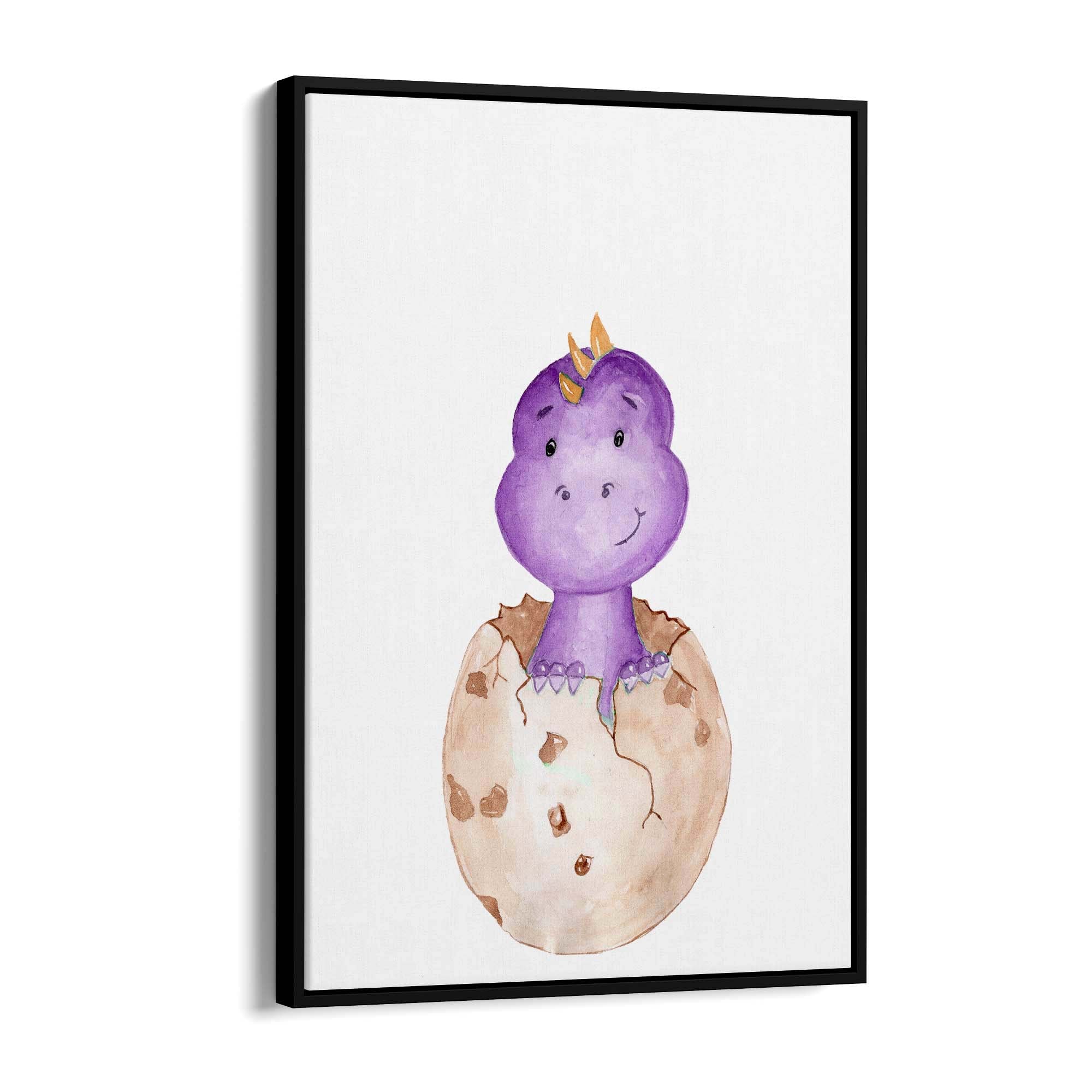 Cute Cartoon Dinosaur Boys Bedroom Wall Art #8 - The Affordable Art Company