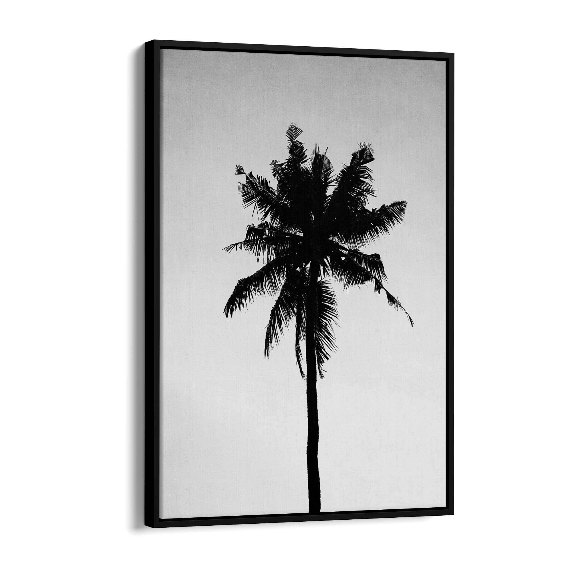 Palm Tree Sunset Photograph Coastal Wall Art #1 - The Affordable Art Company