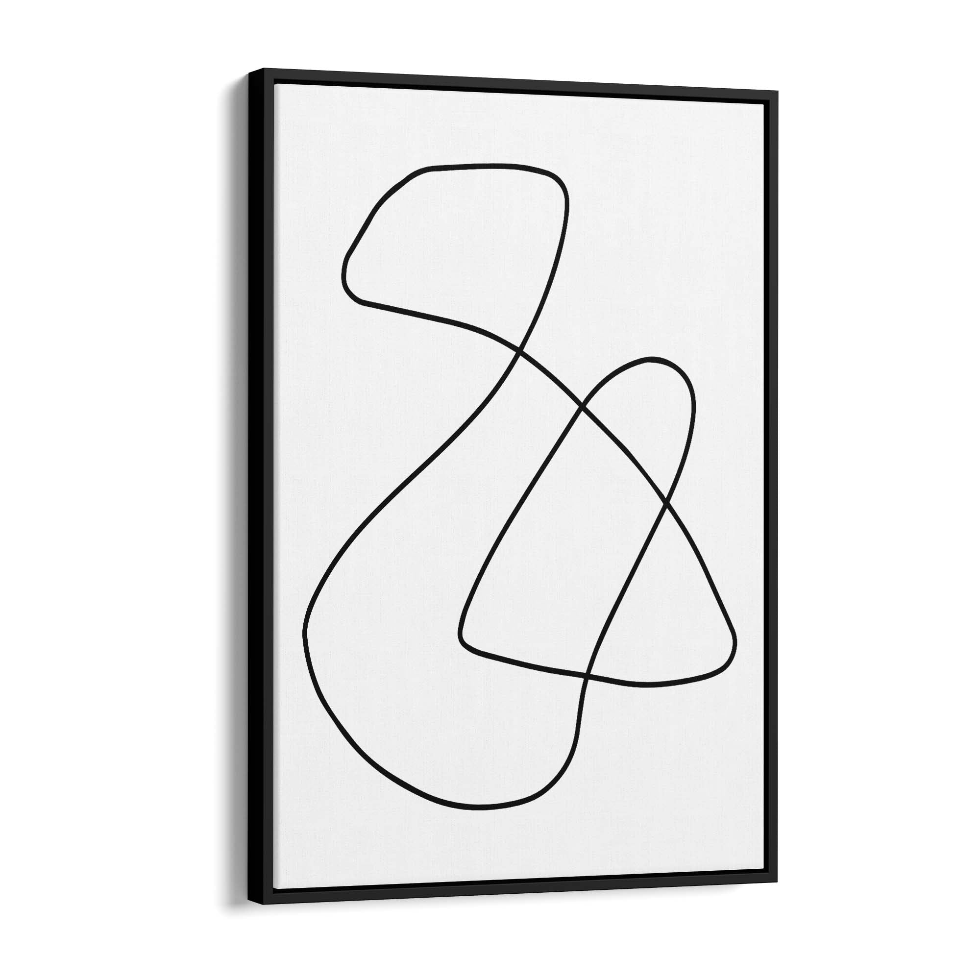 Minimal Abstract Modern Line Artwork Wall Art #4 - The Affordable Art Company