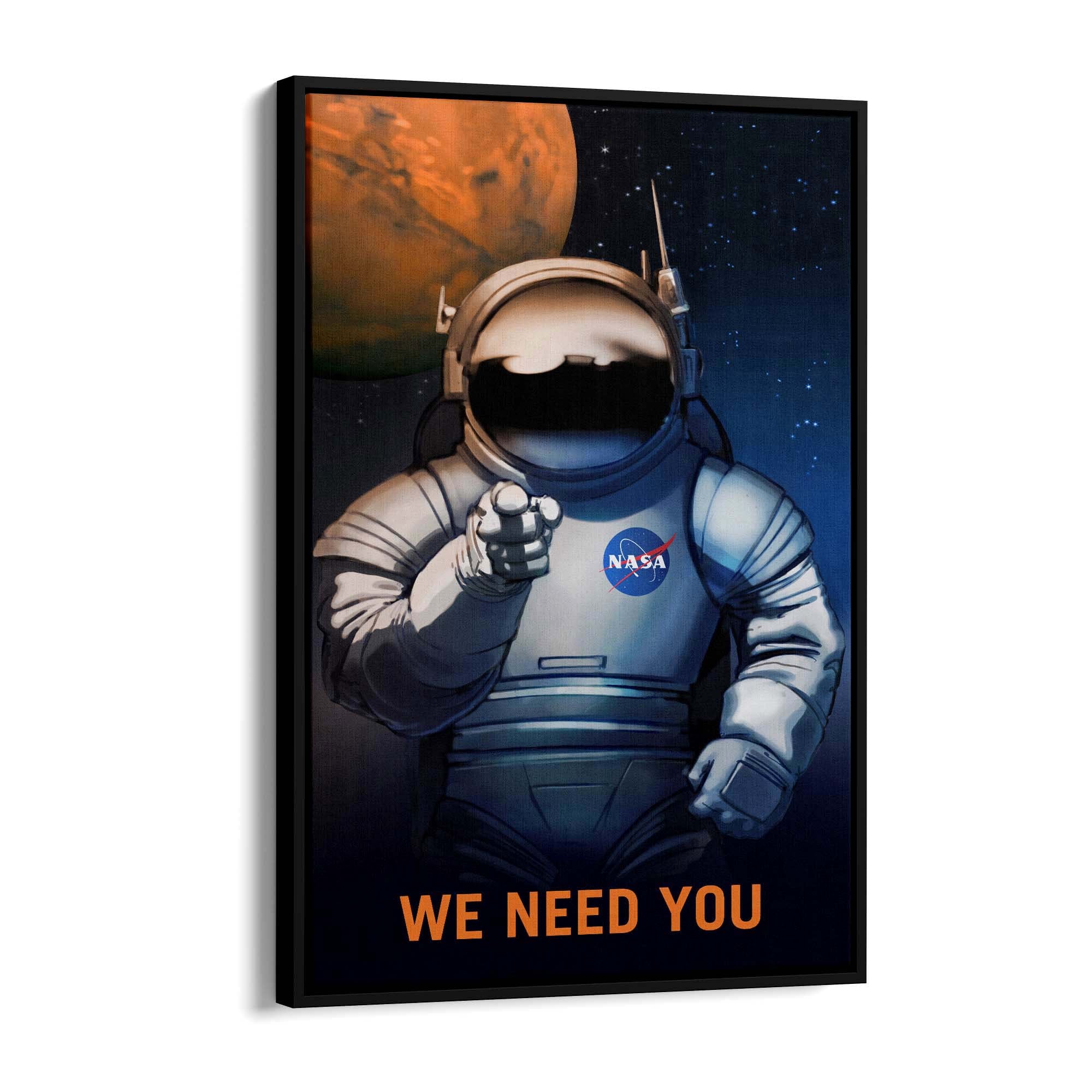 We Need You Space NASA Science Wall Art - The Affordable Art Company