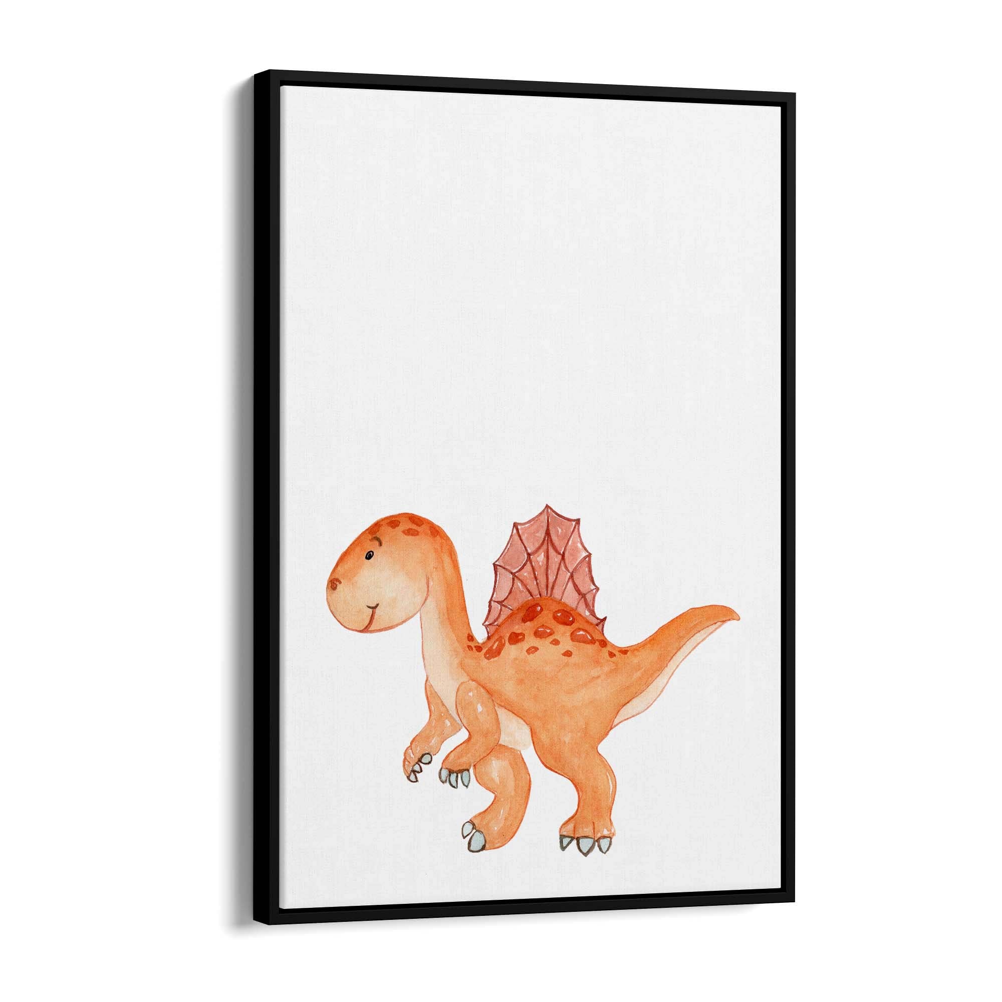Cute Cartoon Dinosaur Boys Bedroom Wall Art #9 - The Affordable Art Company