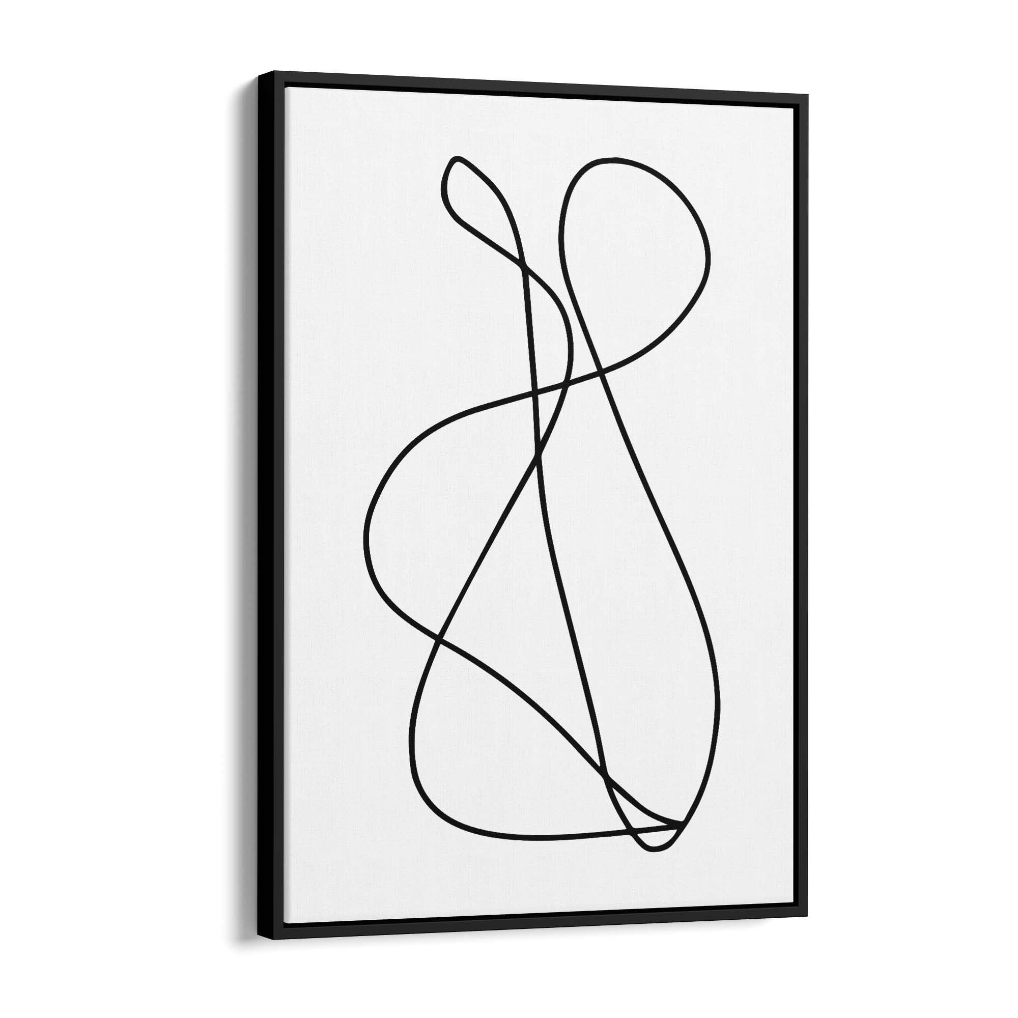 Minimal Abstract Modern Line Artwork Wall Art #8 - The Affordable Art Company