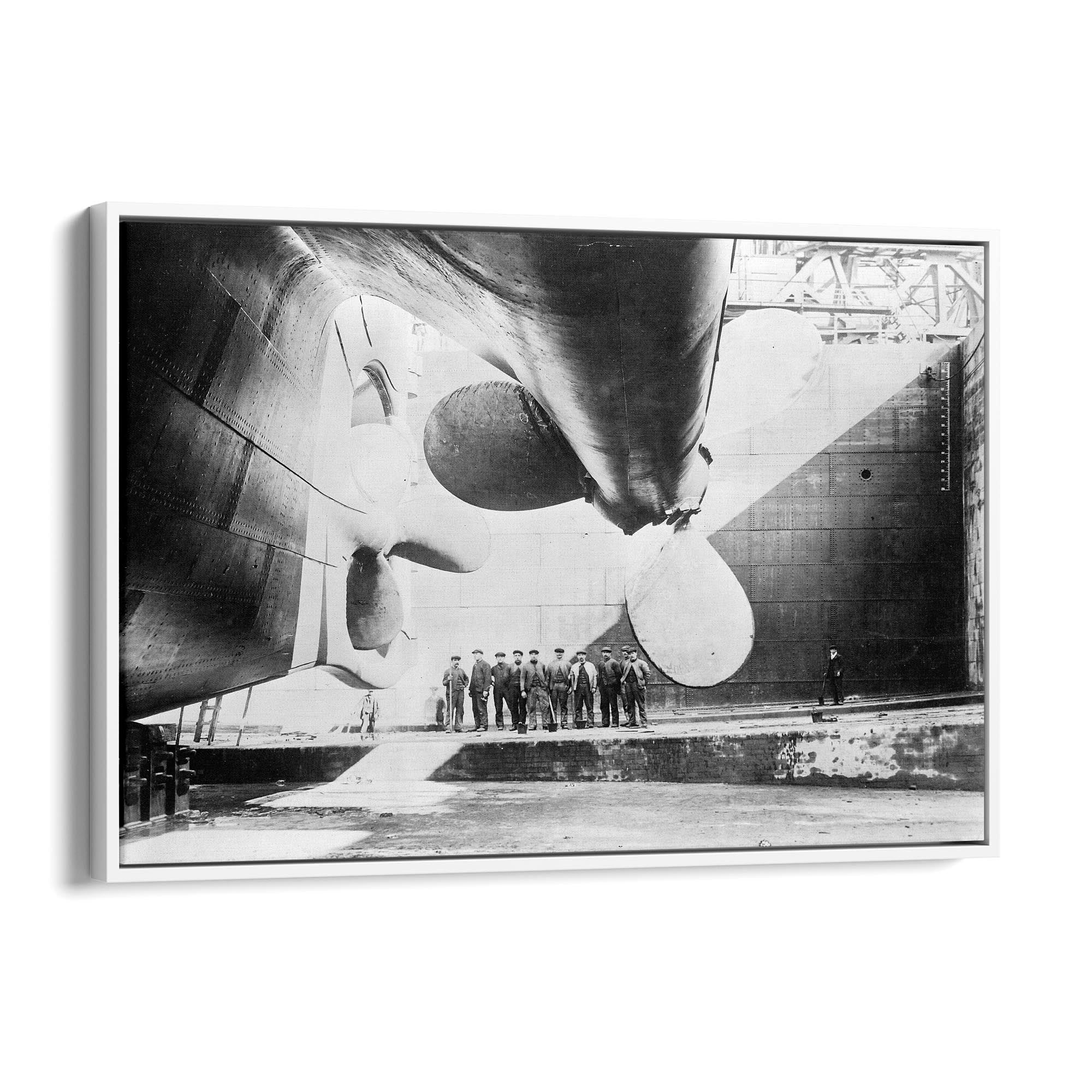 Vintage Titanic Ship Photograph Wall Art #2 - The Affordable Art Company