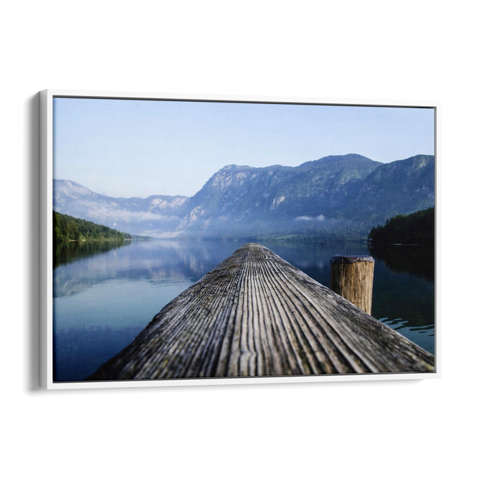 Lookout Lake Landscape Photograph Wall Art - The Affordable Art Company