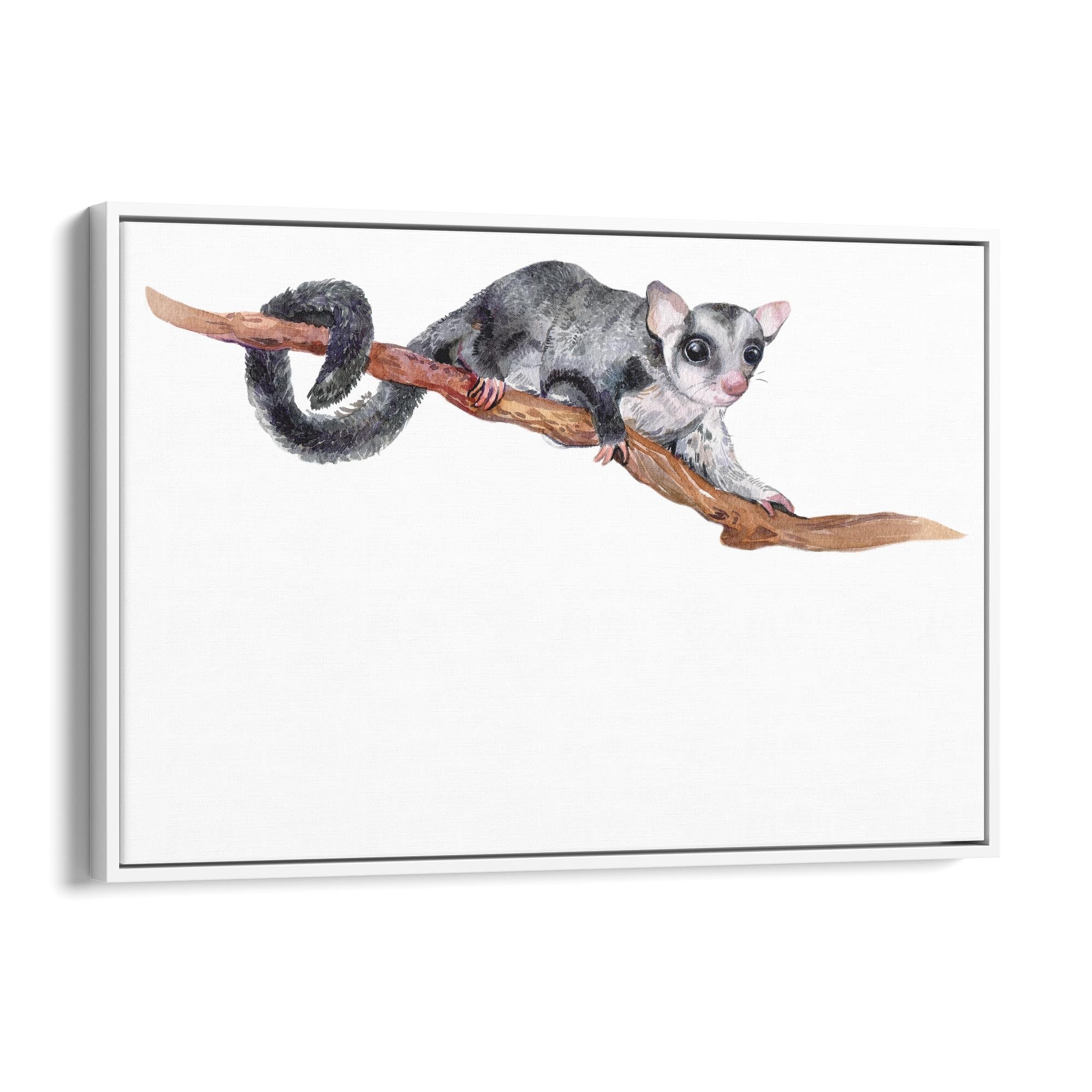 Australian Possum Painting Animal Nursery Wall Art - The Affordable Art Company