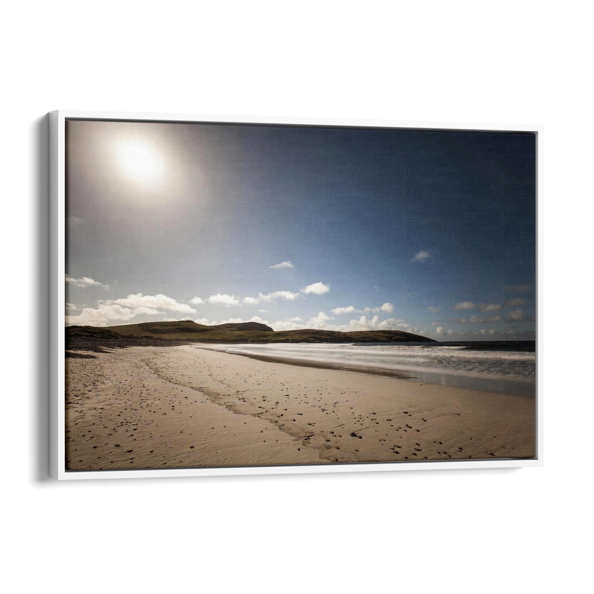 Endless Beach Coastal Photograph Wall Art - The Affordable Art Company