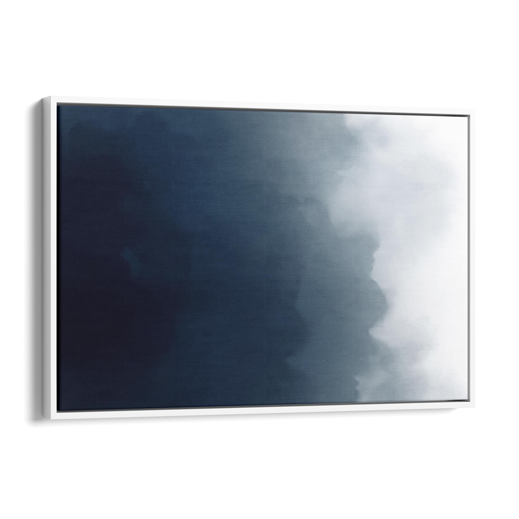 Minimal Blue Painting Abstract Modern Wall Art #17 - The Affordable Art Company
