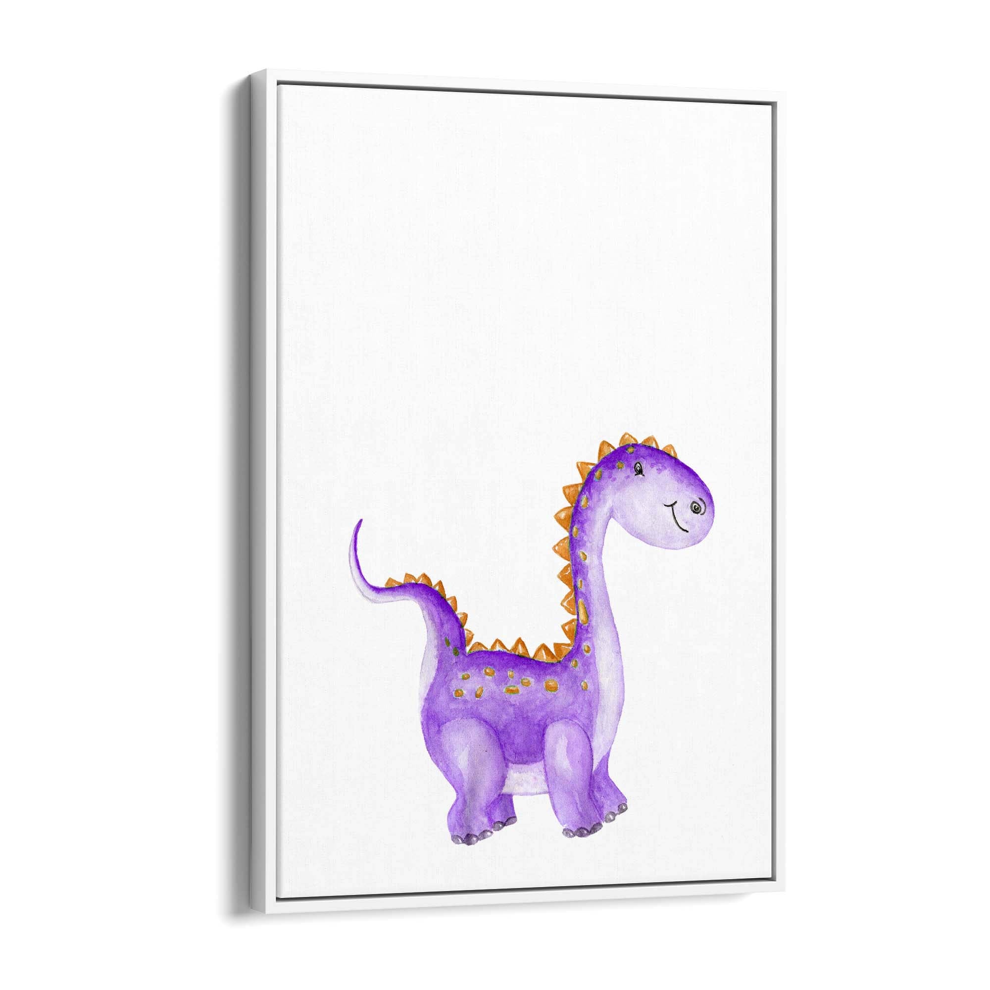 Cute Cartoon Dinosaur Boys Bedroom Wall Art #3 - The Affordable Art Company