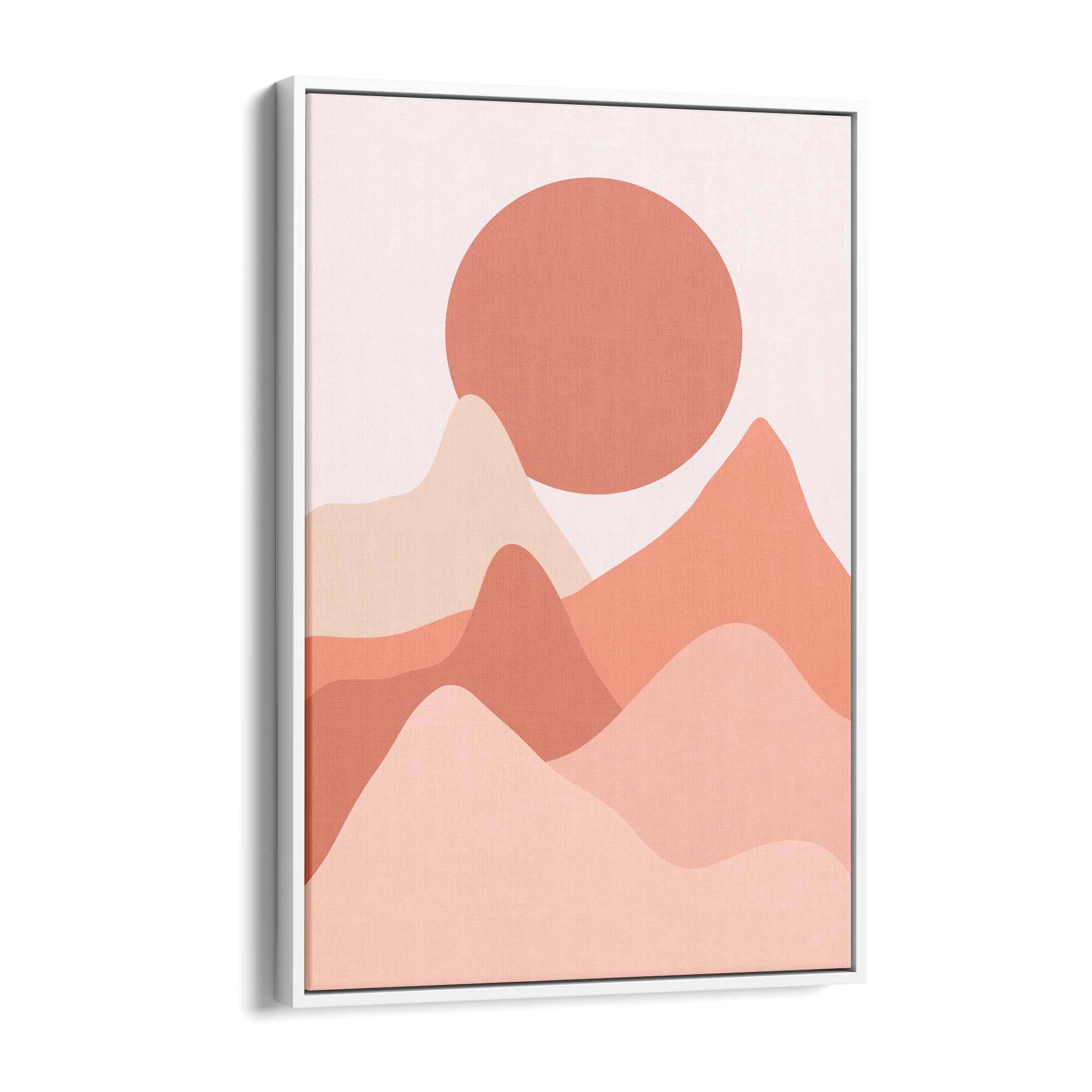 Minimal Mountain Wall Art - The Affordable Art Company