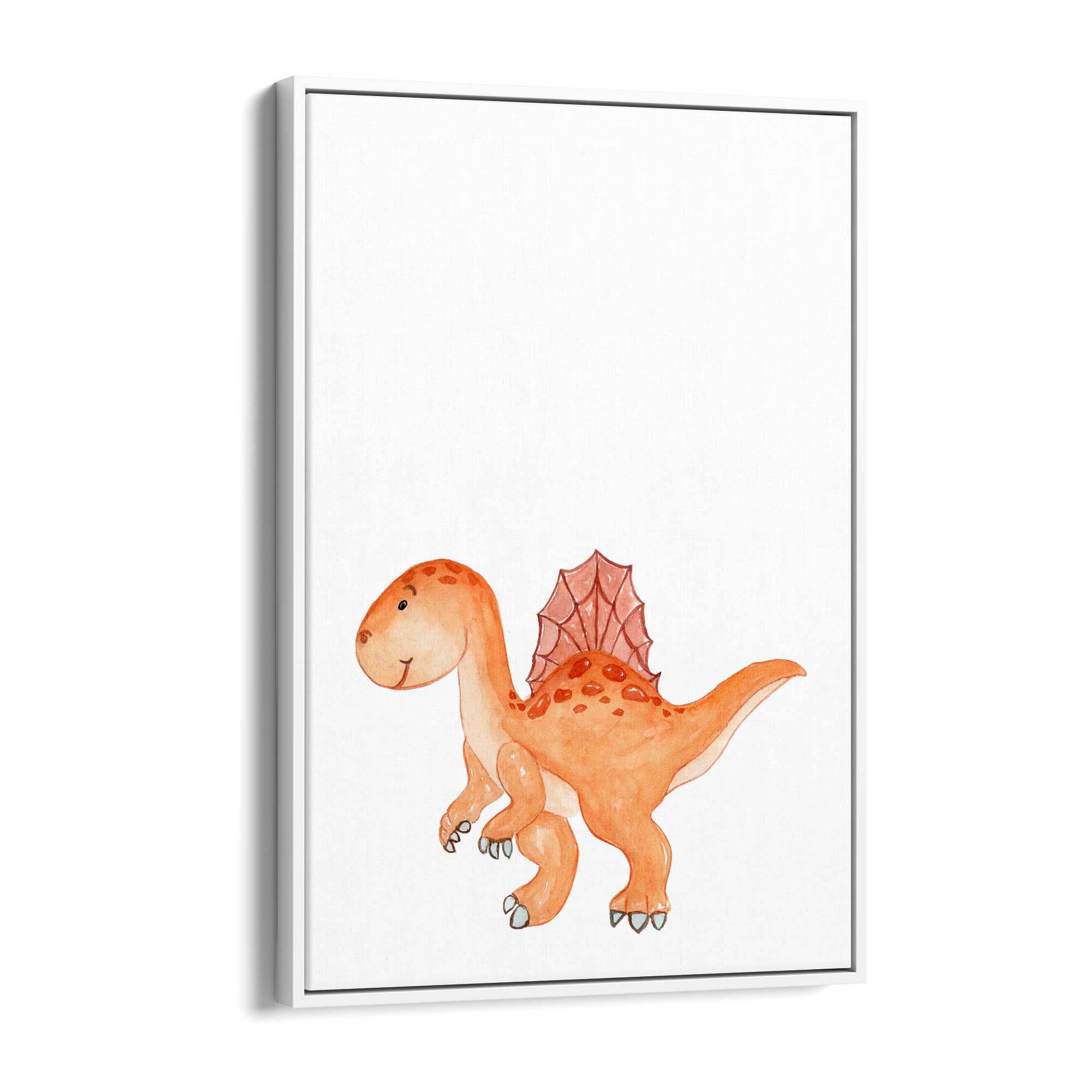 Cute Cartoon Dinosaur Boys Bedroom Wall Art #9 - The Affordable Art Company