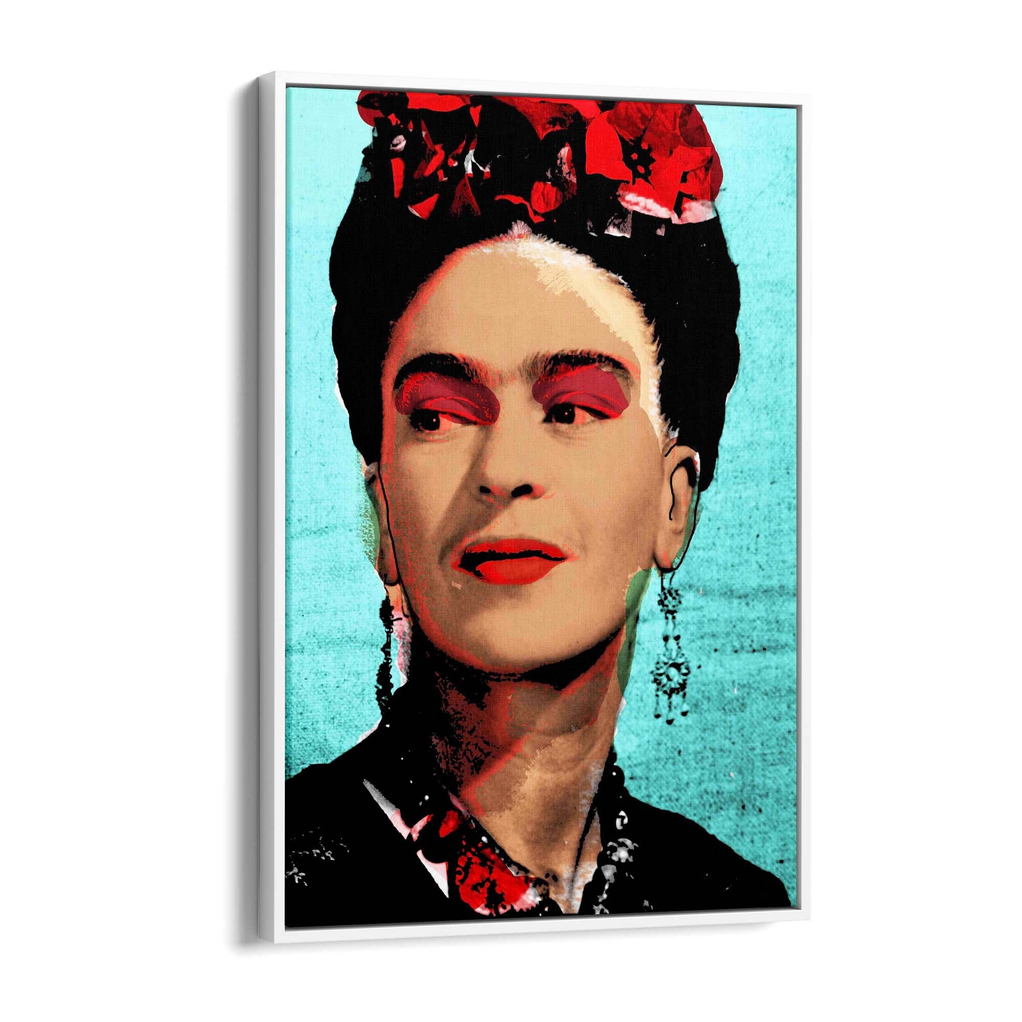 Frida Kahlo Pop Art Fashion Wall Art - The Affordable Art Company