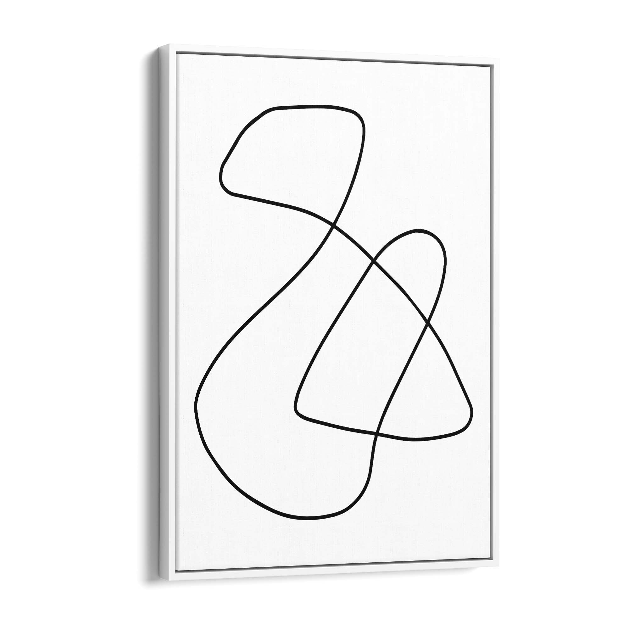 Minimal Abstract Modern Line Artwork Wall Art #4 - The Affordable Art Company