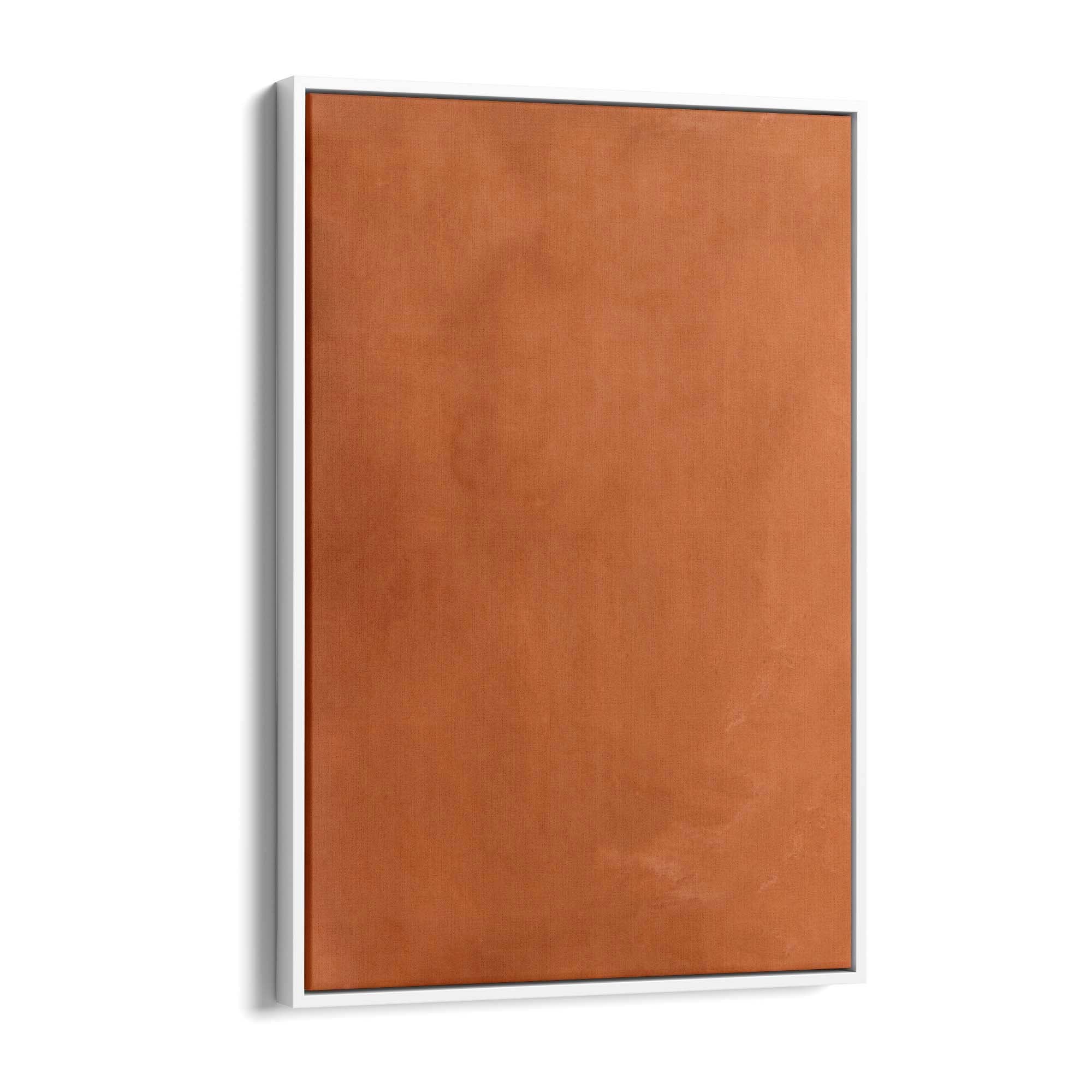 Terracotta Painting Abstract Minimal Wall Art #2 - The Affordable Art Company