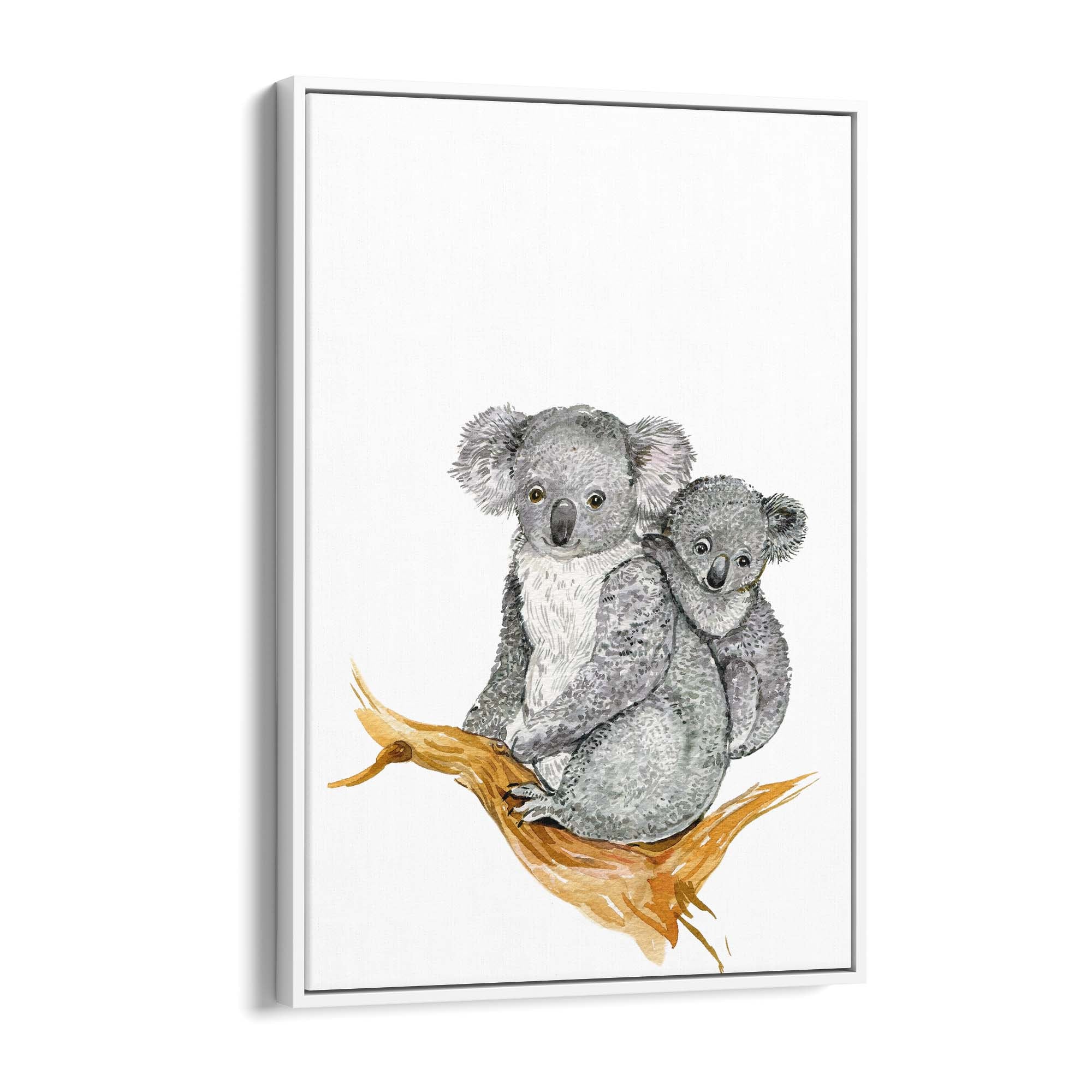 Australian Koala Painting Animal Nursery Wall Art #1 - The Affordable Art Company