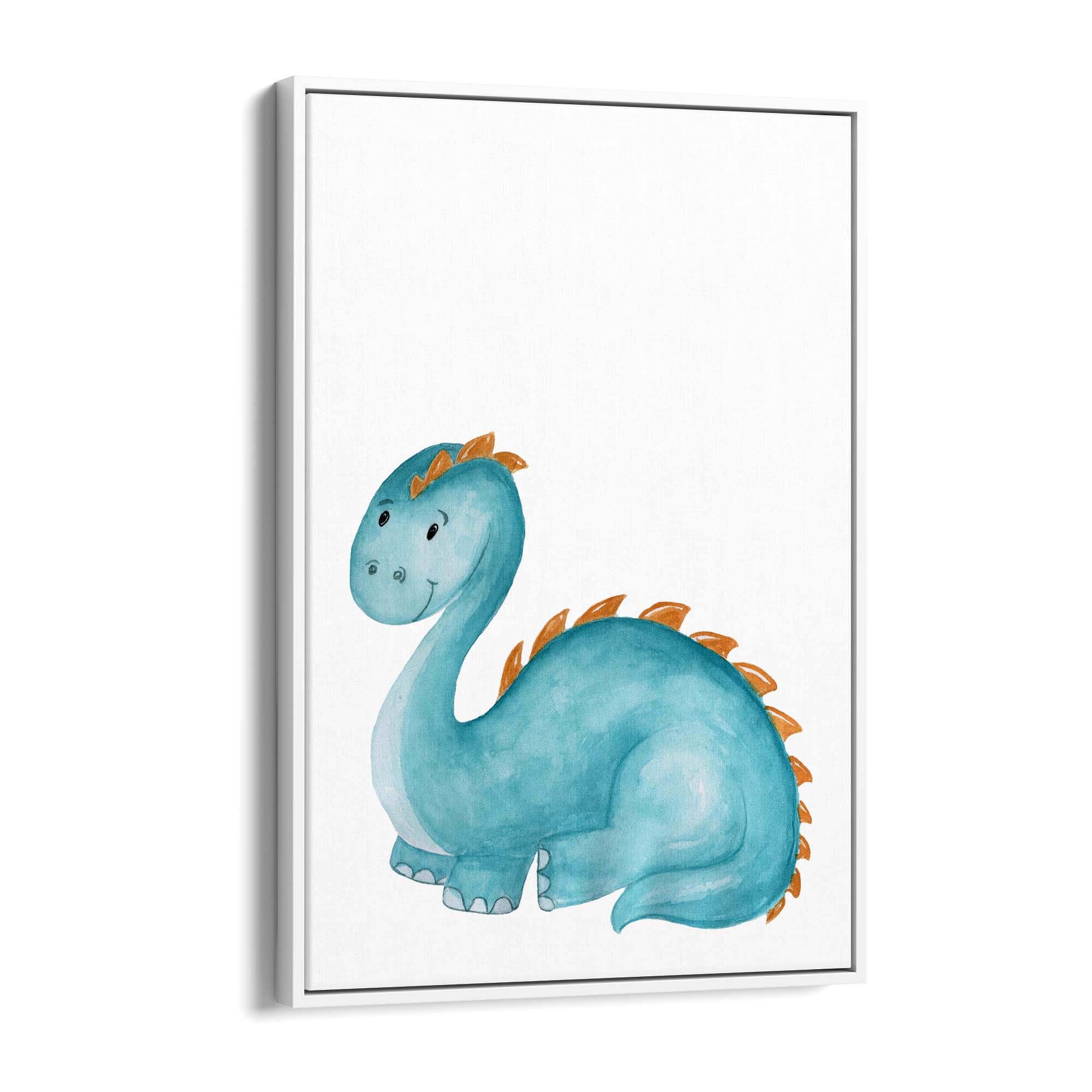 Cute Cartoon Dinosaur Boys Bedroom Wall Art #7 - The Affordable Art Company