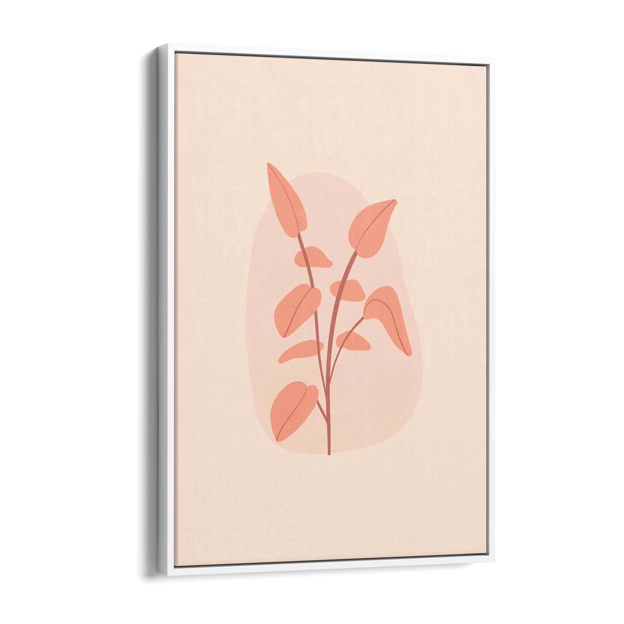 Minimal Plant Abstract Retro Kitchen Wall Art #5 - The Affordable Art Company