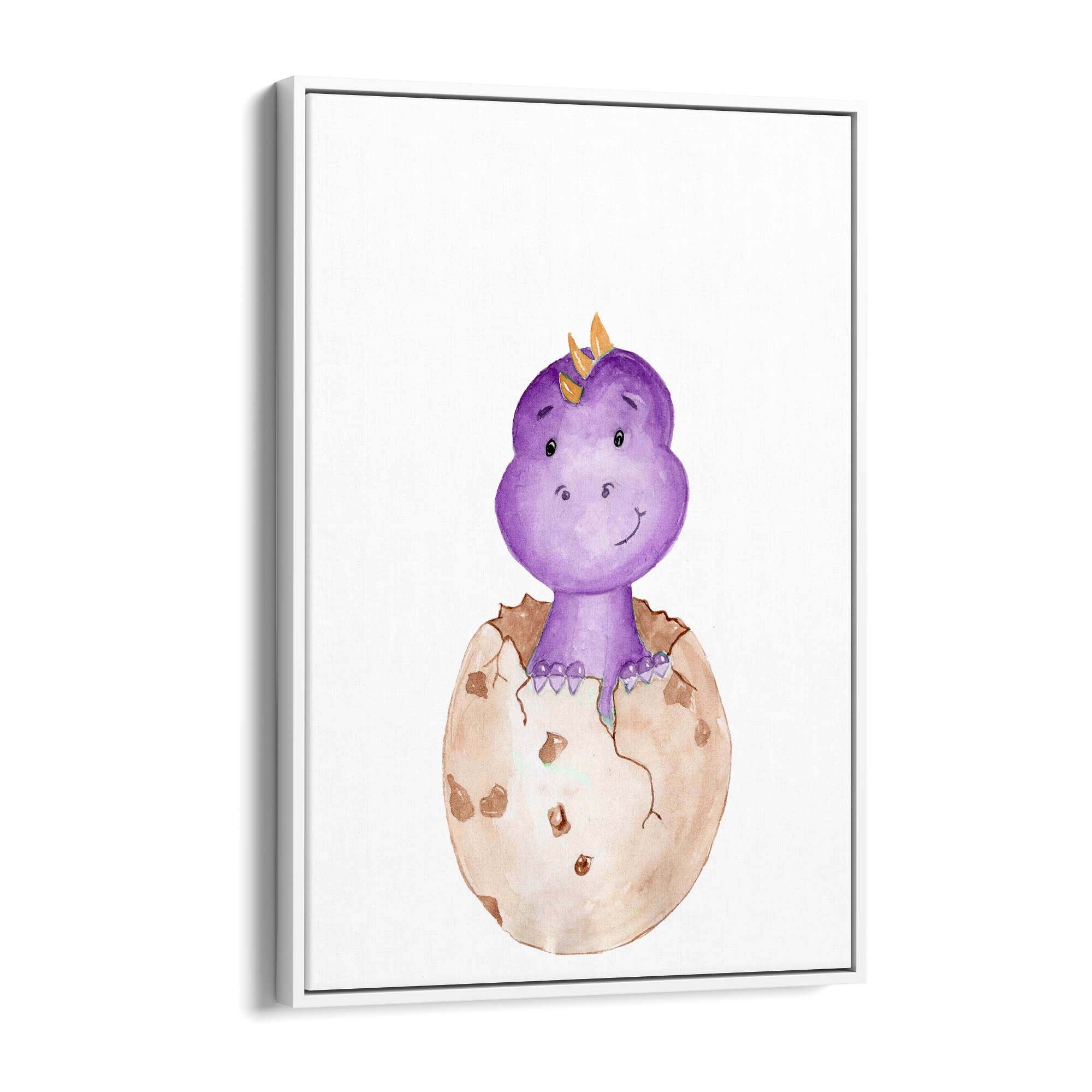 Cute Cartoon Dinosaur Boys Bedroom Wall Art #8 - The Affordable Art Company