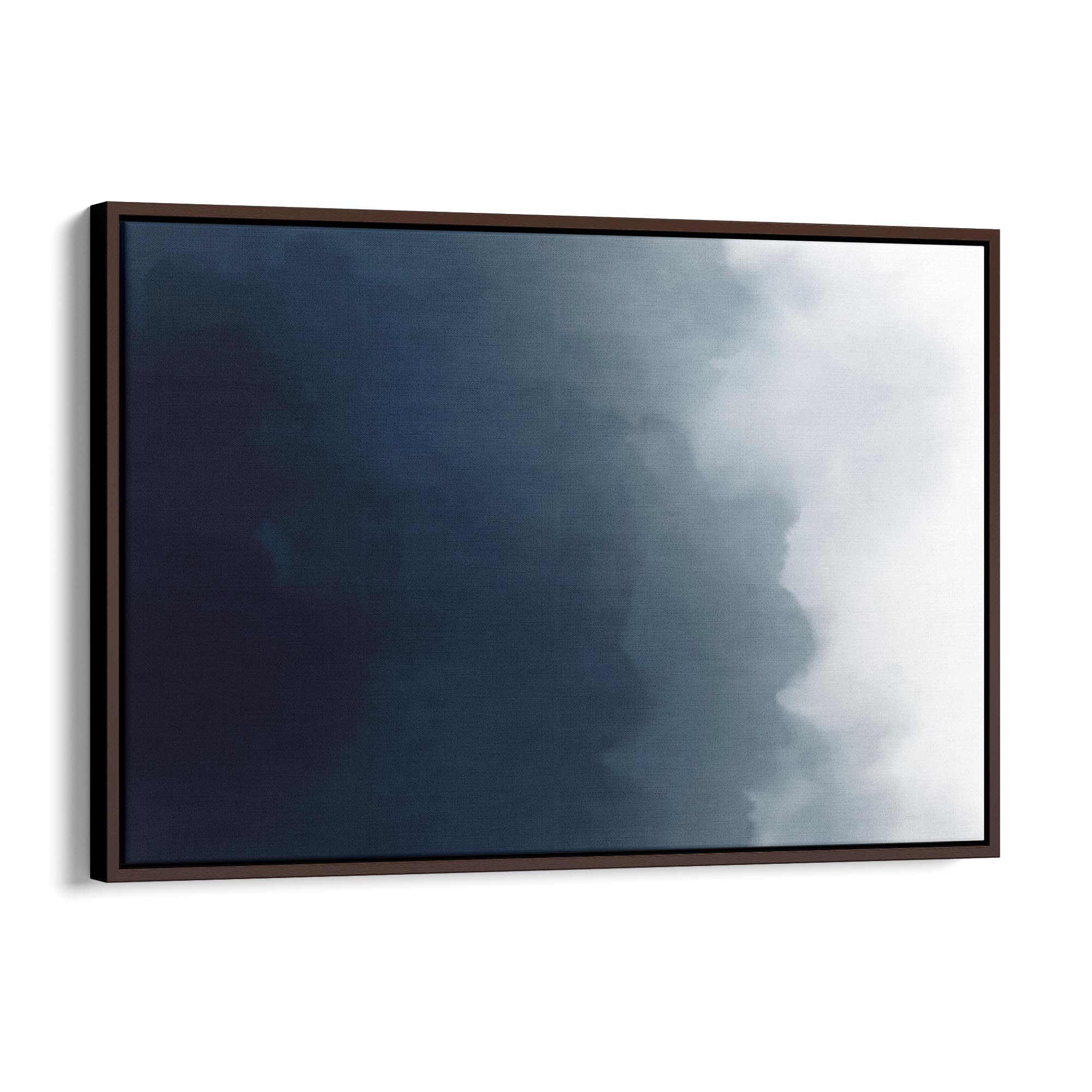 Minimal Blue Painting Abstract Modern Wall Art #17 - The Affordable Art Company