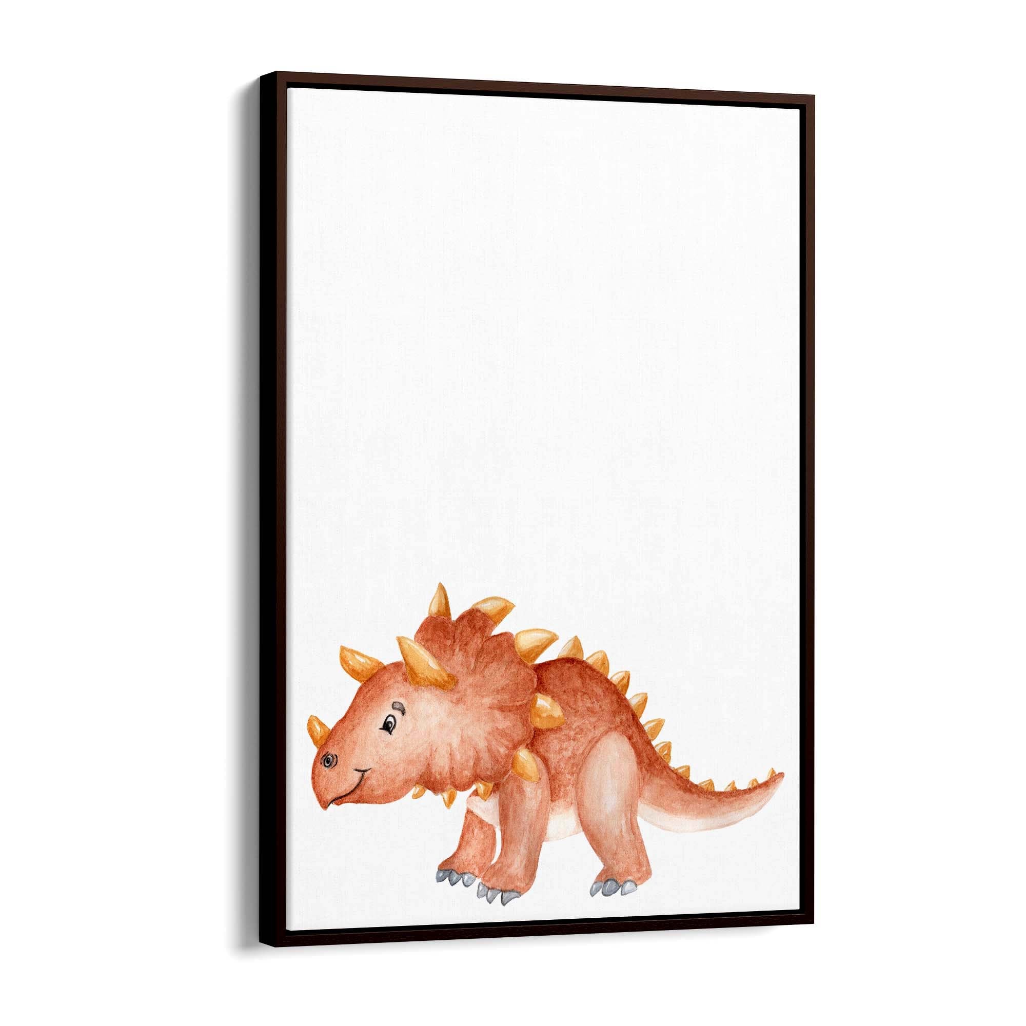 Cute Cartoon Dinosaur Boys Bedroom Wall Art #14 - The Affordable Art Company