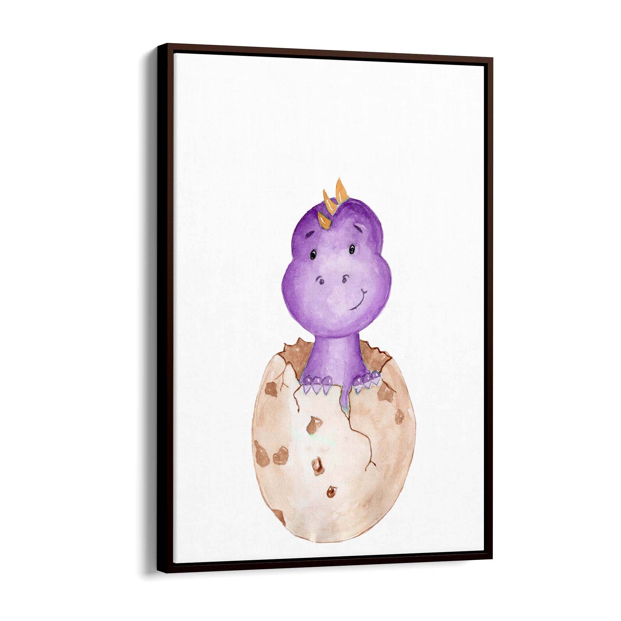 Cute Cartoon Dinosaur Boys Bedroom Wall Art #8 - The Affordable Art Company