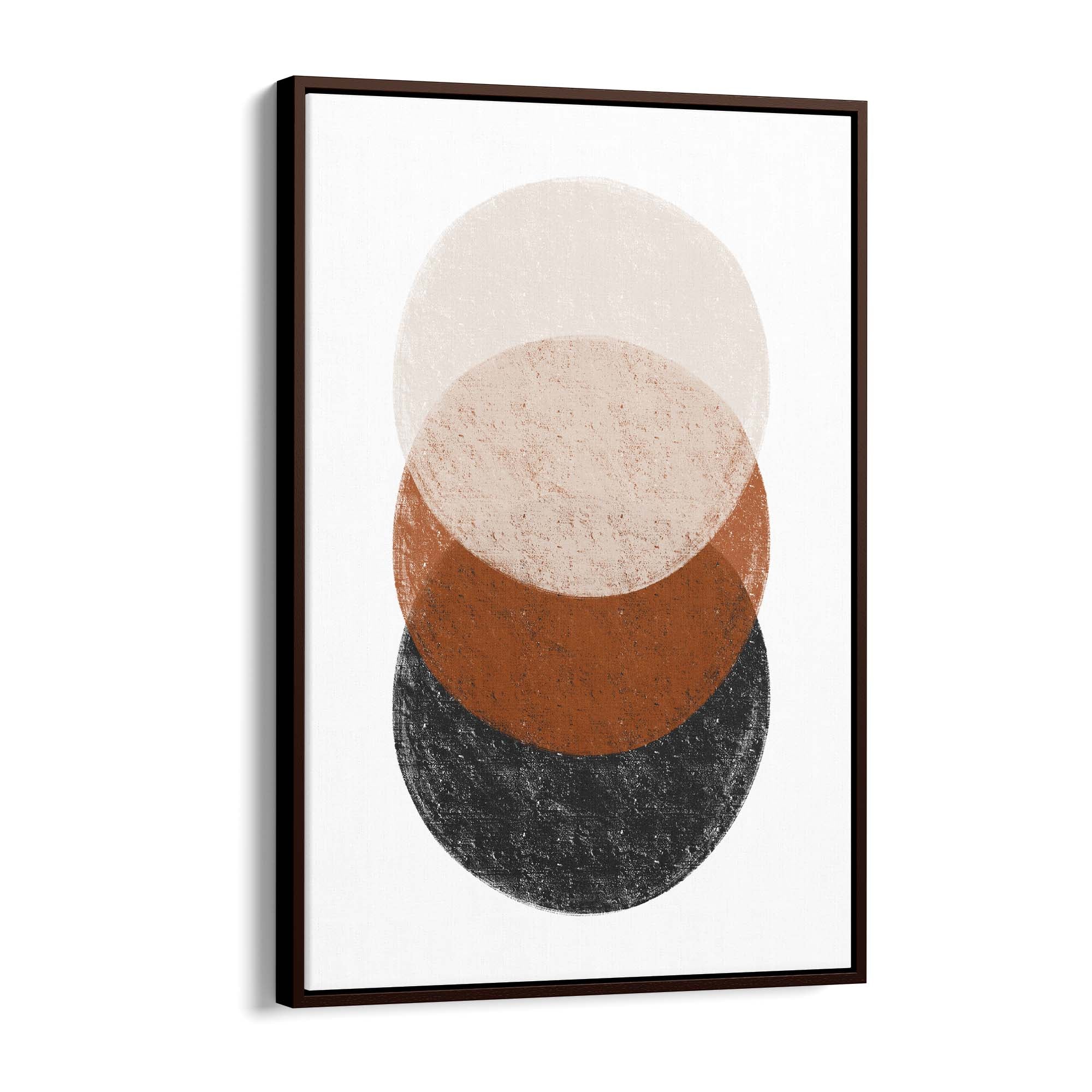 Modern Abstract Shape Minimal Retro Wall Art #9 - The Affordable Art Company