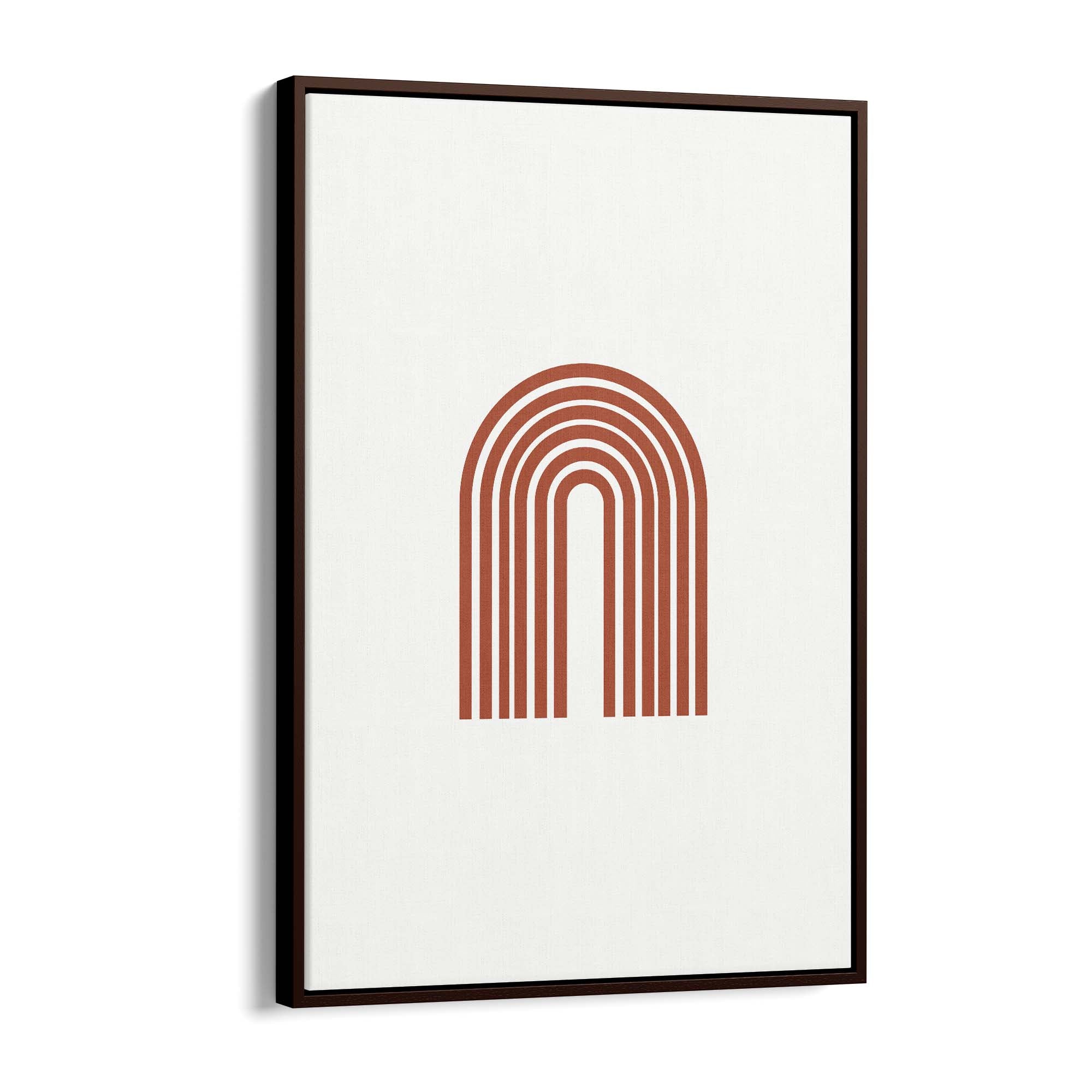 Minimal Pastel Abstract Retro Shapes Wall Art #4 - The Affordable Art Company