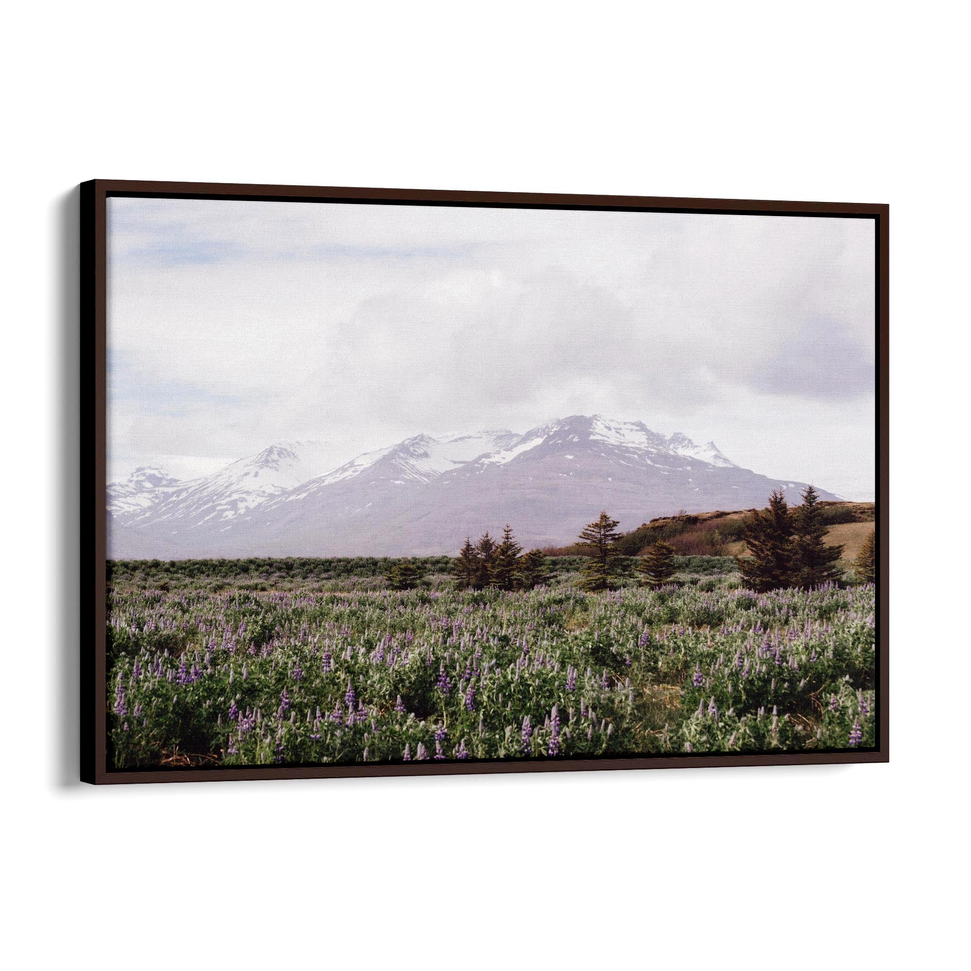 Calm Winter Landscape Photograph Wall Art - The Affordable Art Company