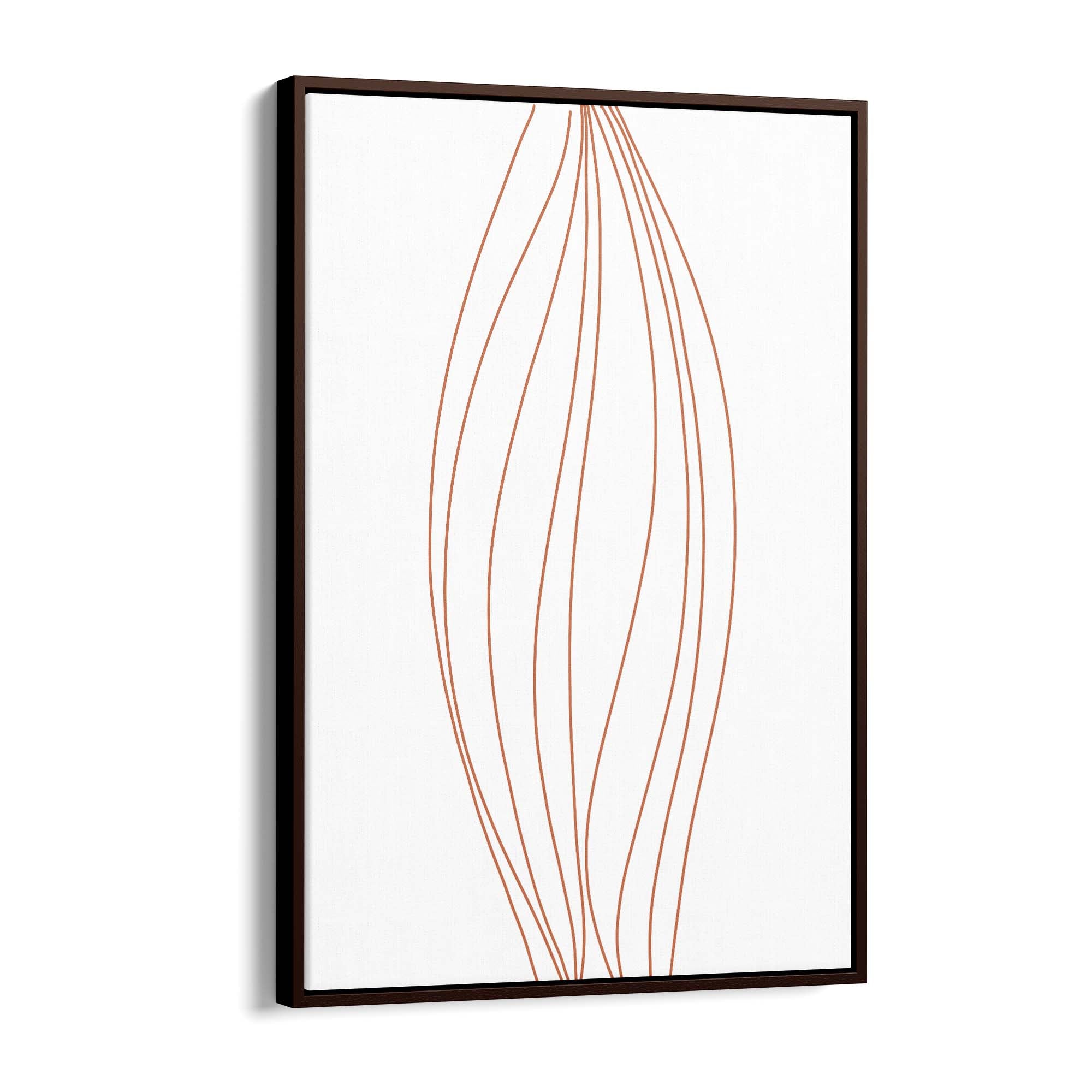 Abstract Line Artwork Minimal Modern Wall Art #2 - The Affordable Art Company