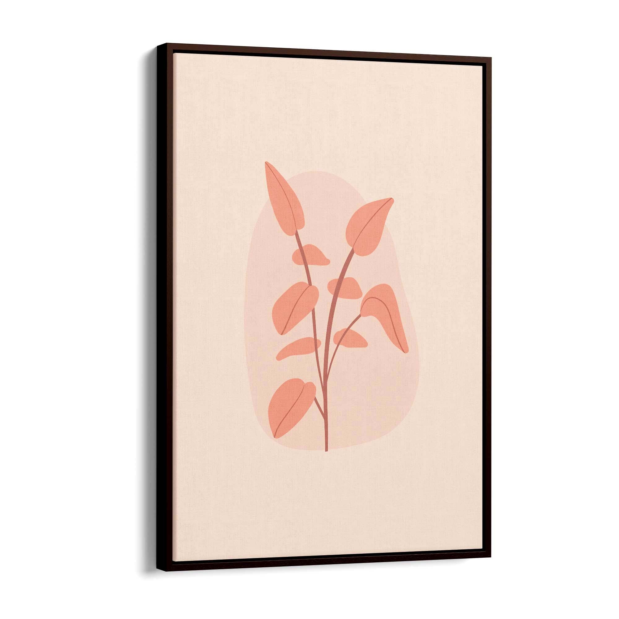 Minimal Plant Abstract Retro Kitchen Wall Art #5 - The Affordable Art Company