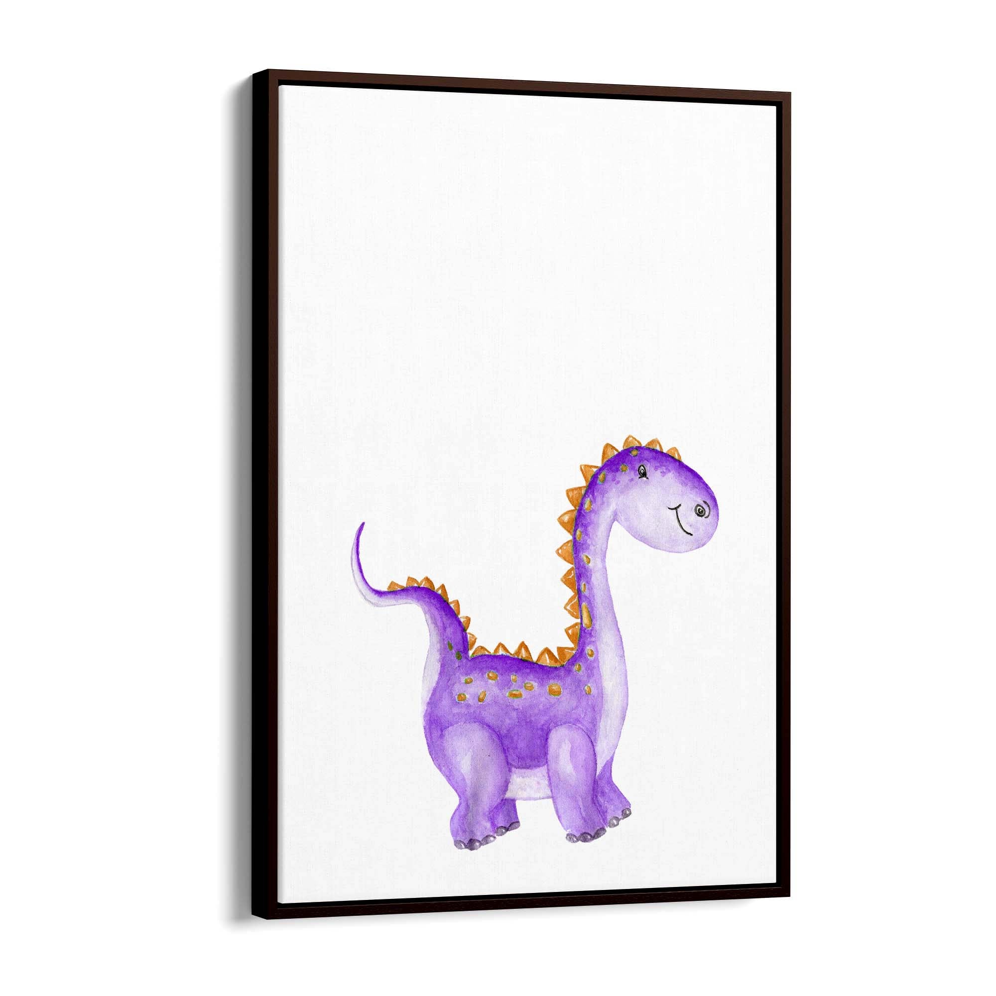 Cute Cartoon Dinosaur Boys Bedroom Wall Art #3 - The Affordable Art Company