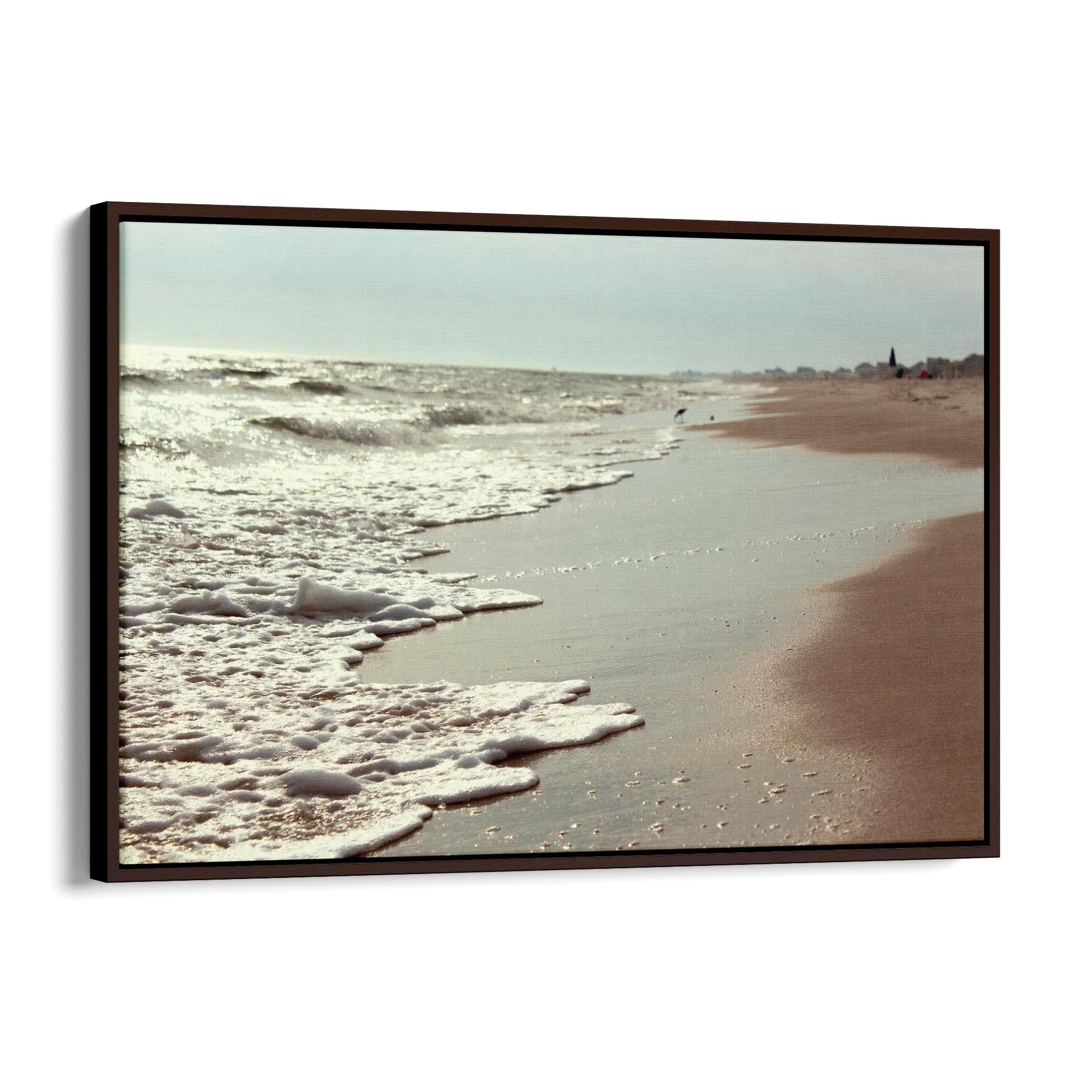 Summer Days Beach Coastal Photograph Wall Art - The Affordable Art Company