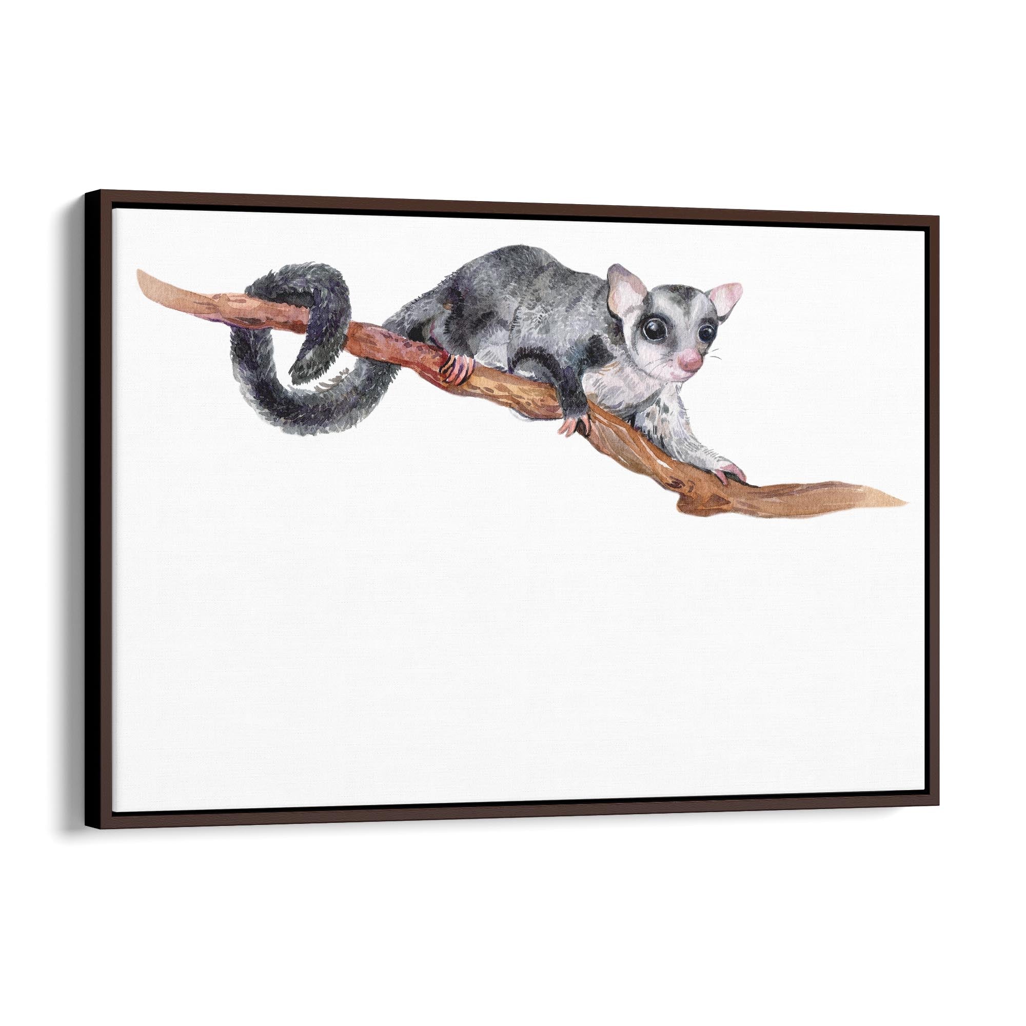 Australian Possum Painting Animal Nursery Wall Art - The Affordable Art Company