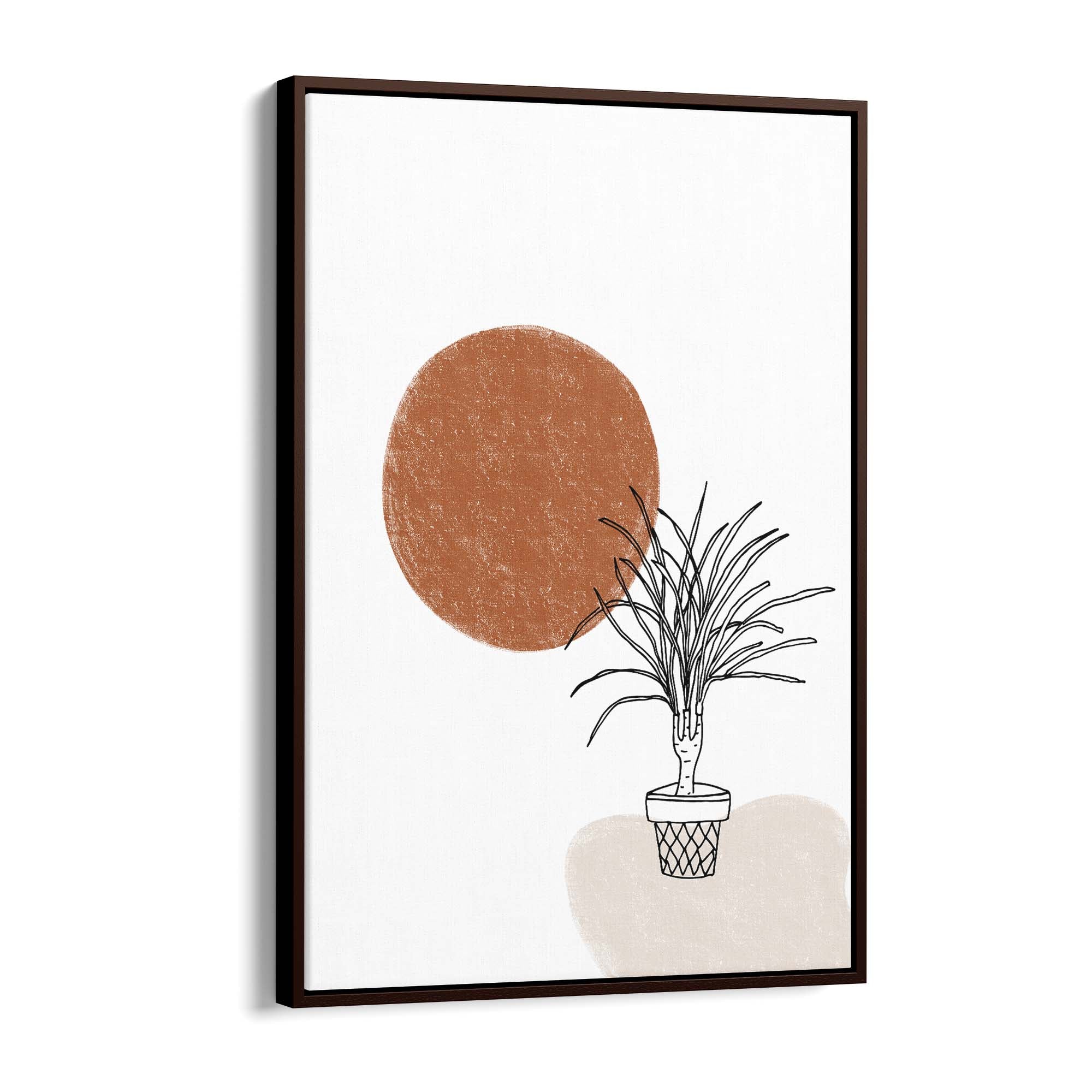 Modern Abstract Shape Minimal Retro Wall Art #16 - The Affordable Art Company