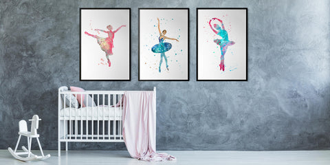 The Ballerina Wall Art Collection