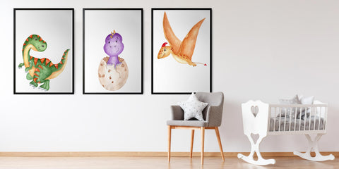 The Dinosaur Art Painting Collection