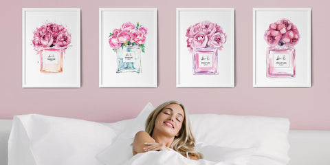 The Perfume Bottle Wall Art Collection