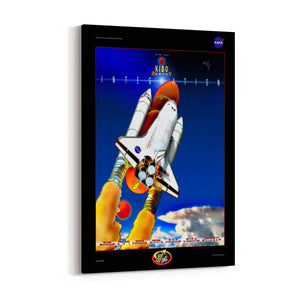 Retro Space Shuttle NASA Space Science Wall Art - The Affordable Art Company