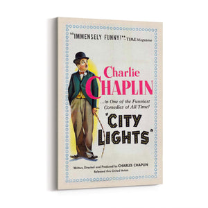 Vintage Charlie Chaplin Movie Wall Art - The Affordable Art Company