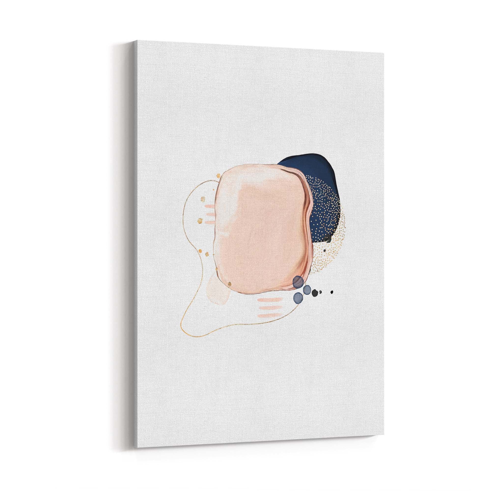 Abstract Art | Wall Print - Rose Gold