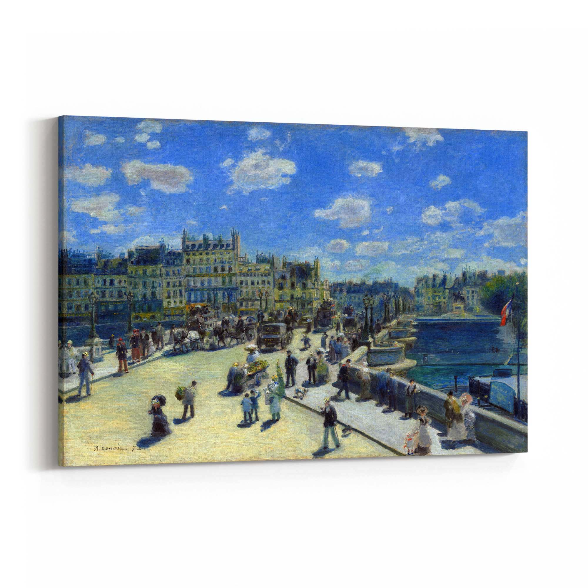 Pont Neuf, Renoir Famous Painting Wall Art - The Affordable Art Company