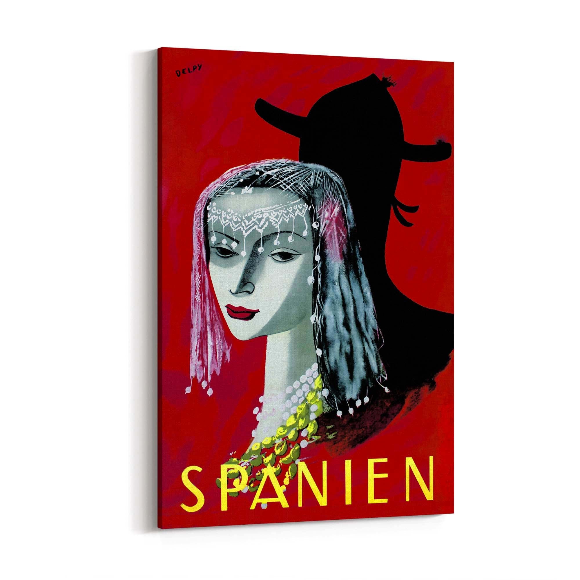 Spain Vintage Travel Advert Wall Art - The Affordable Art Company