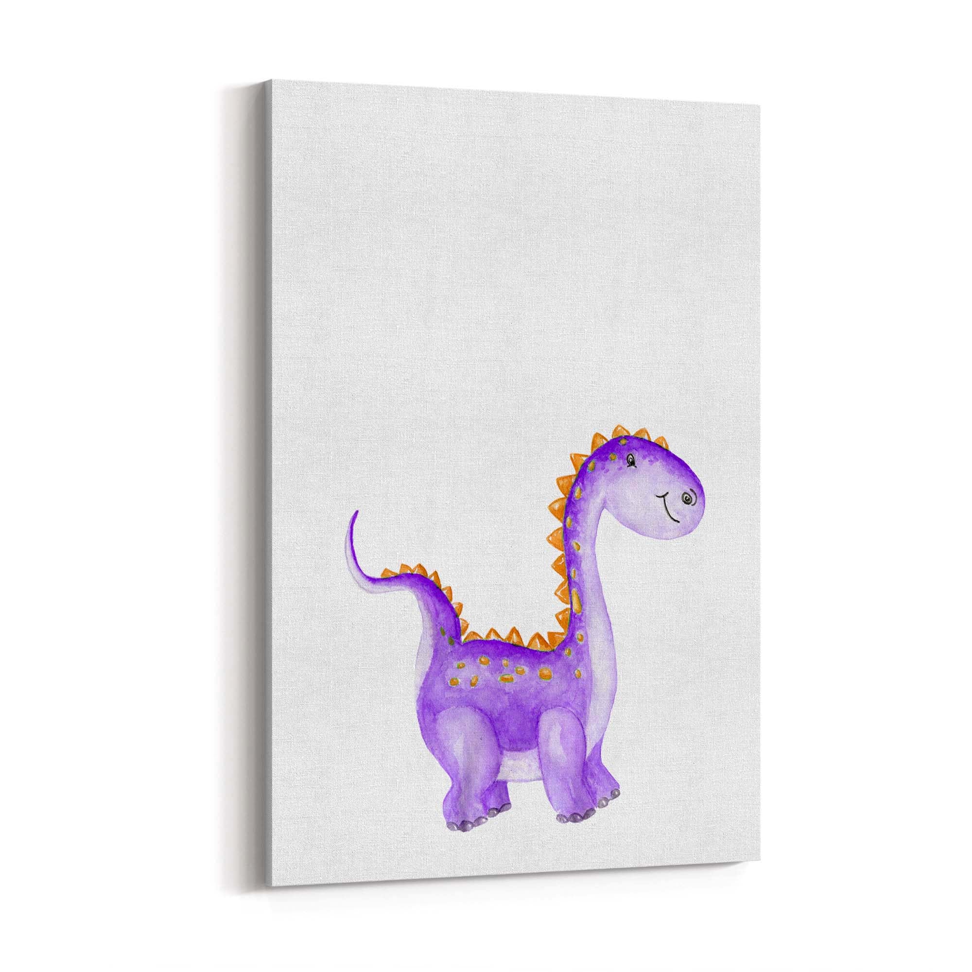 Cute Cartoon Dinosaur Boys Bedroom Wall Art #3 - The Affordable Art Company